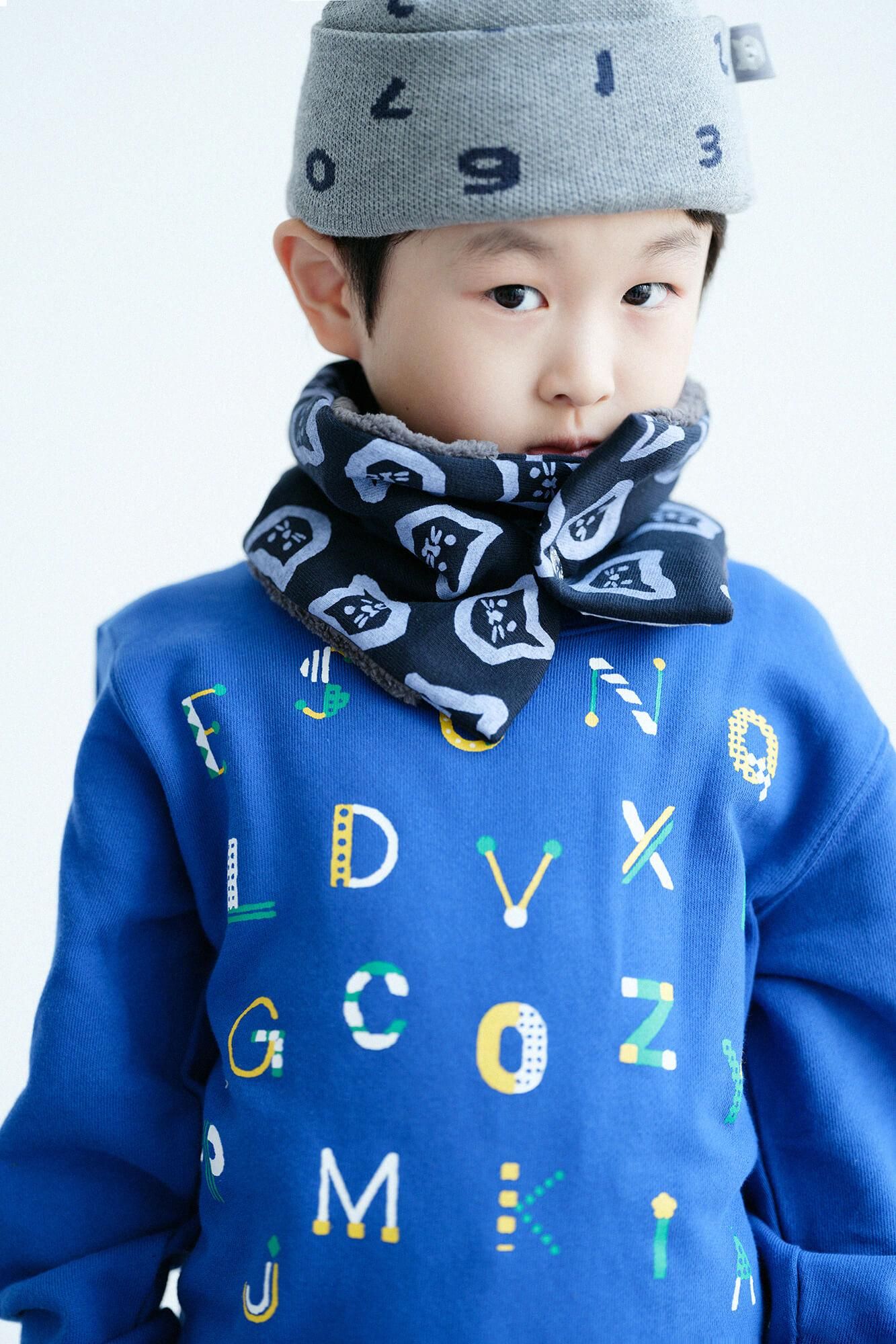 ●YO-U-MO-JI 三色衛衣/藍色