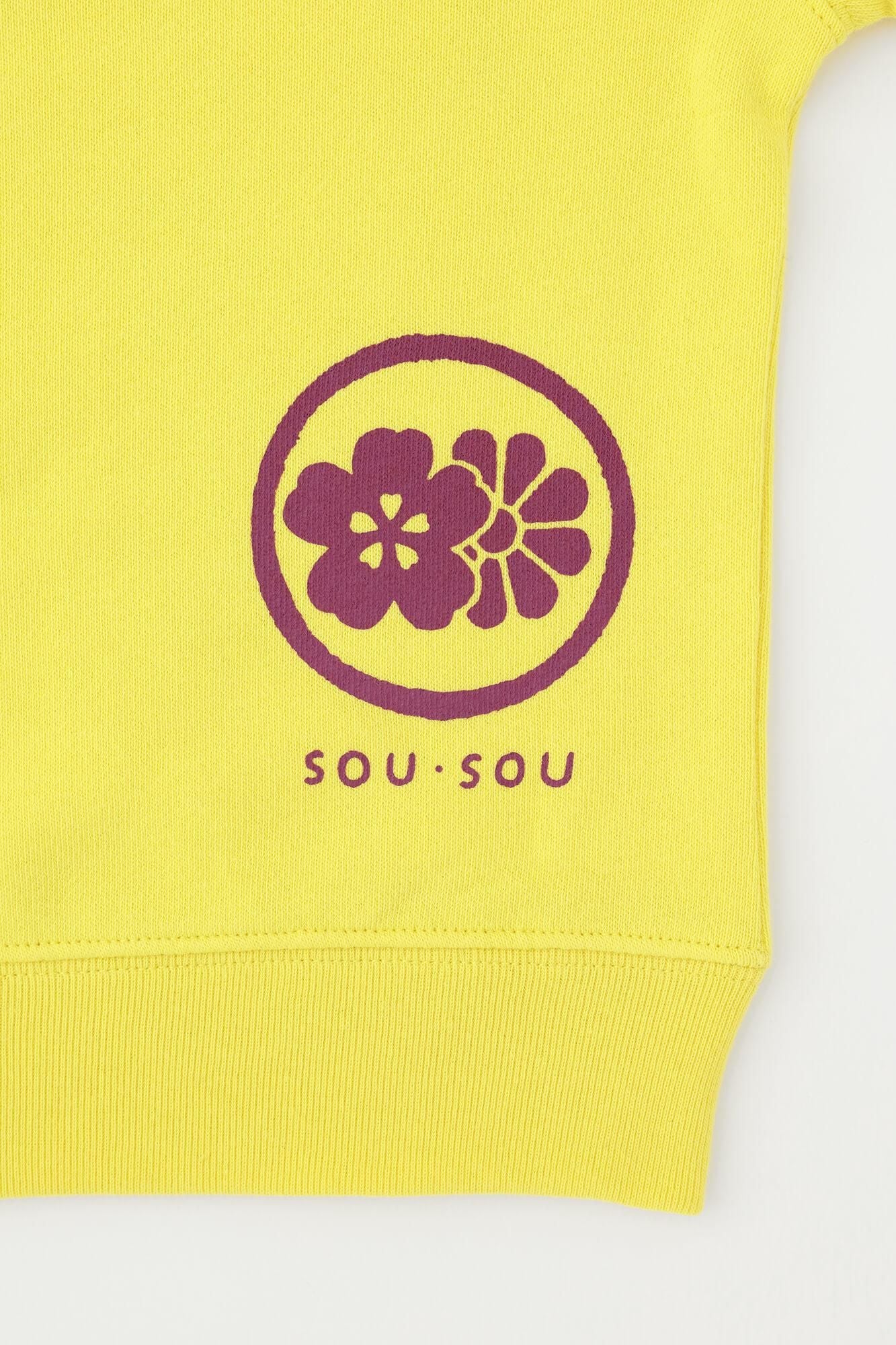 ●YO-U-MO-JI 三色衛衣/黃色