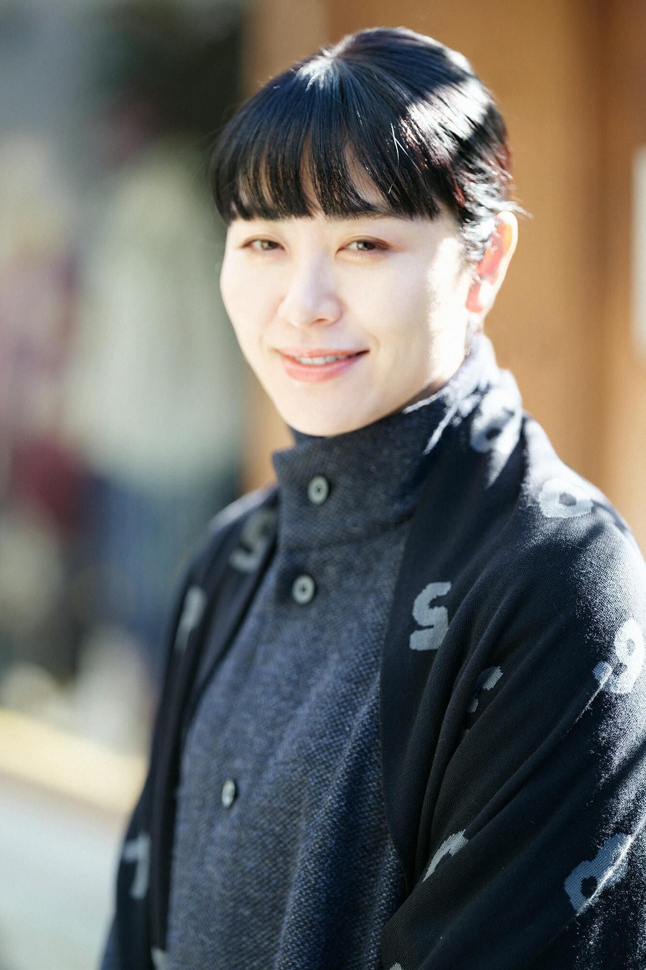 【預購】【net限定】尾州緹花 斜紋織 立領短外套/青墨色×拍子木(※預計於12月9日左右發貨)