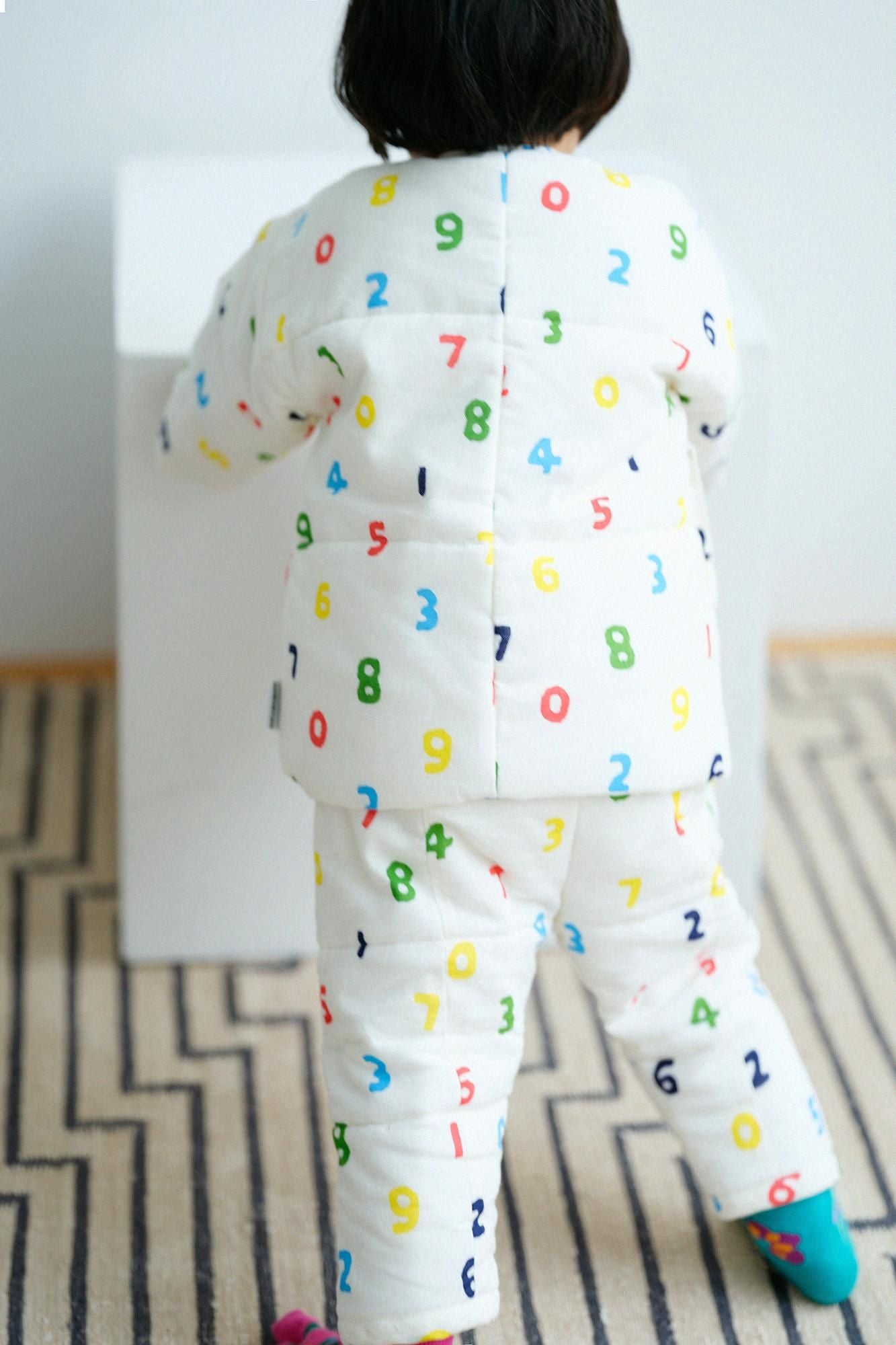 伊勢木棉夾棉 兒童作務衣 上● /SO-SU-U十數 五色