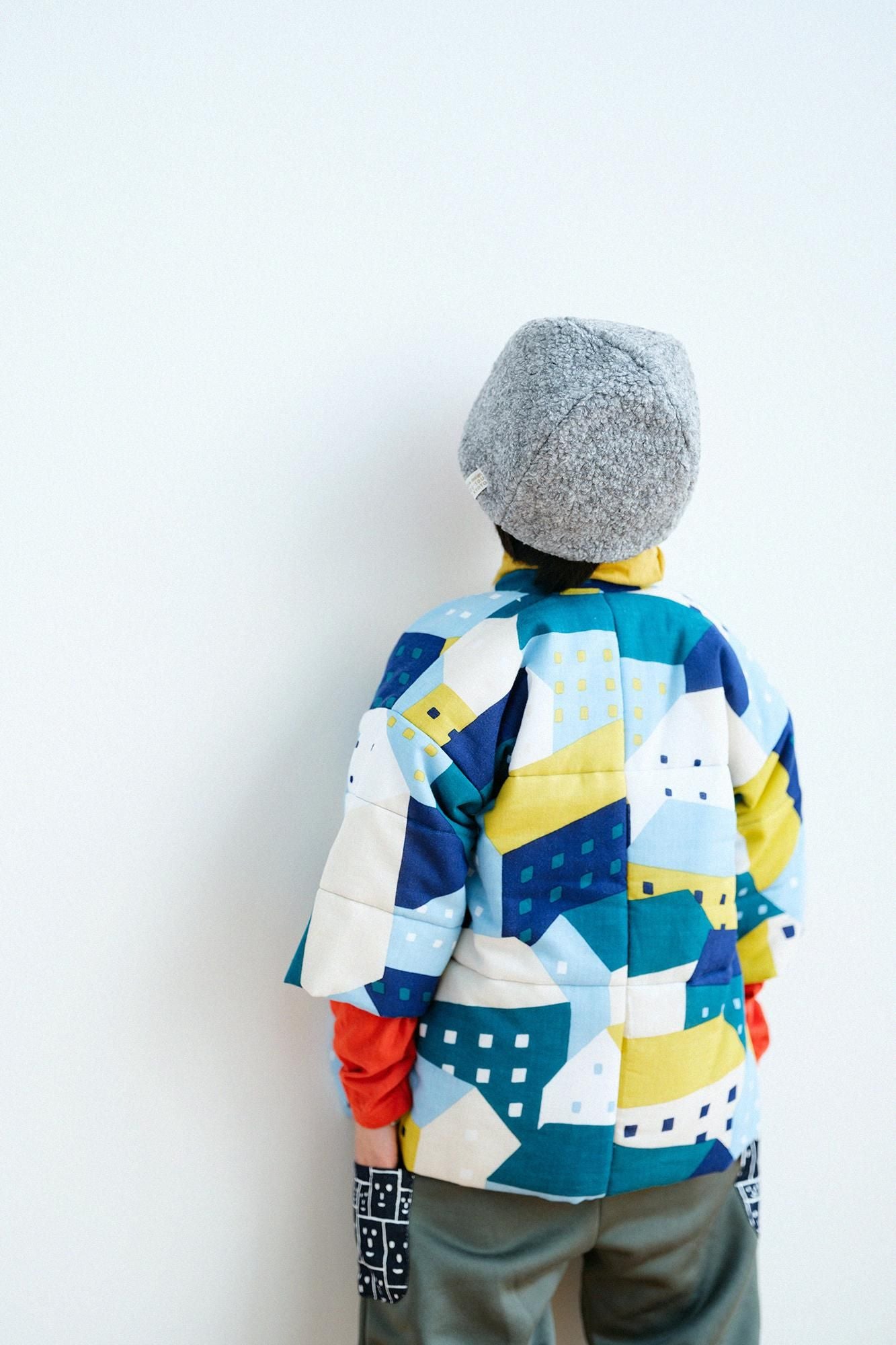 ●Isemomen Cotton Padded Samue Top for Kids/Northern Countries Moonlight