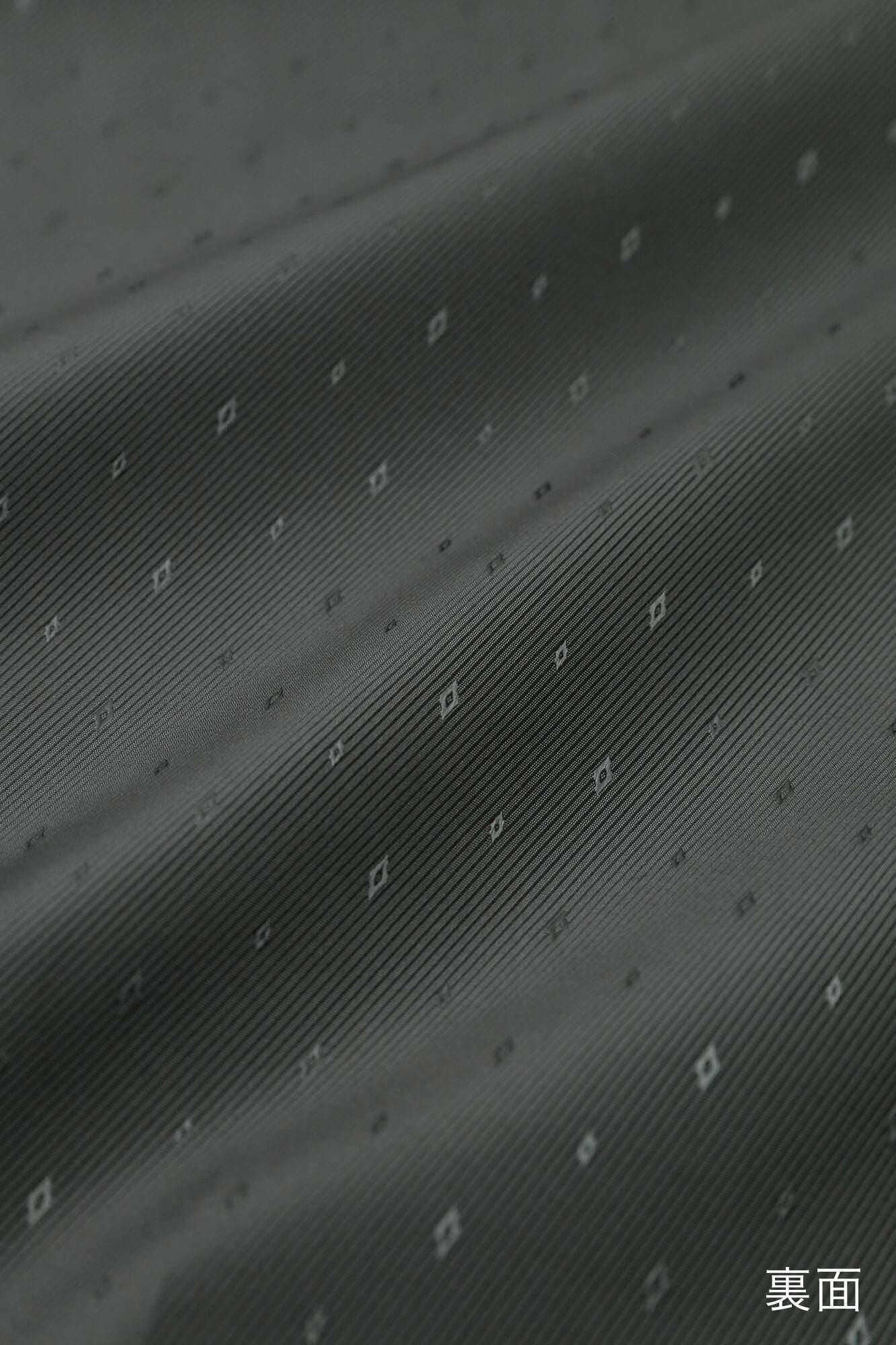 42双 梳毛(そもう) 鉄砲袖羽織(てっぽうそでばおり)/濡羽色(ぬればいろ)