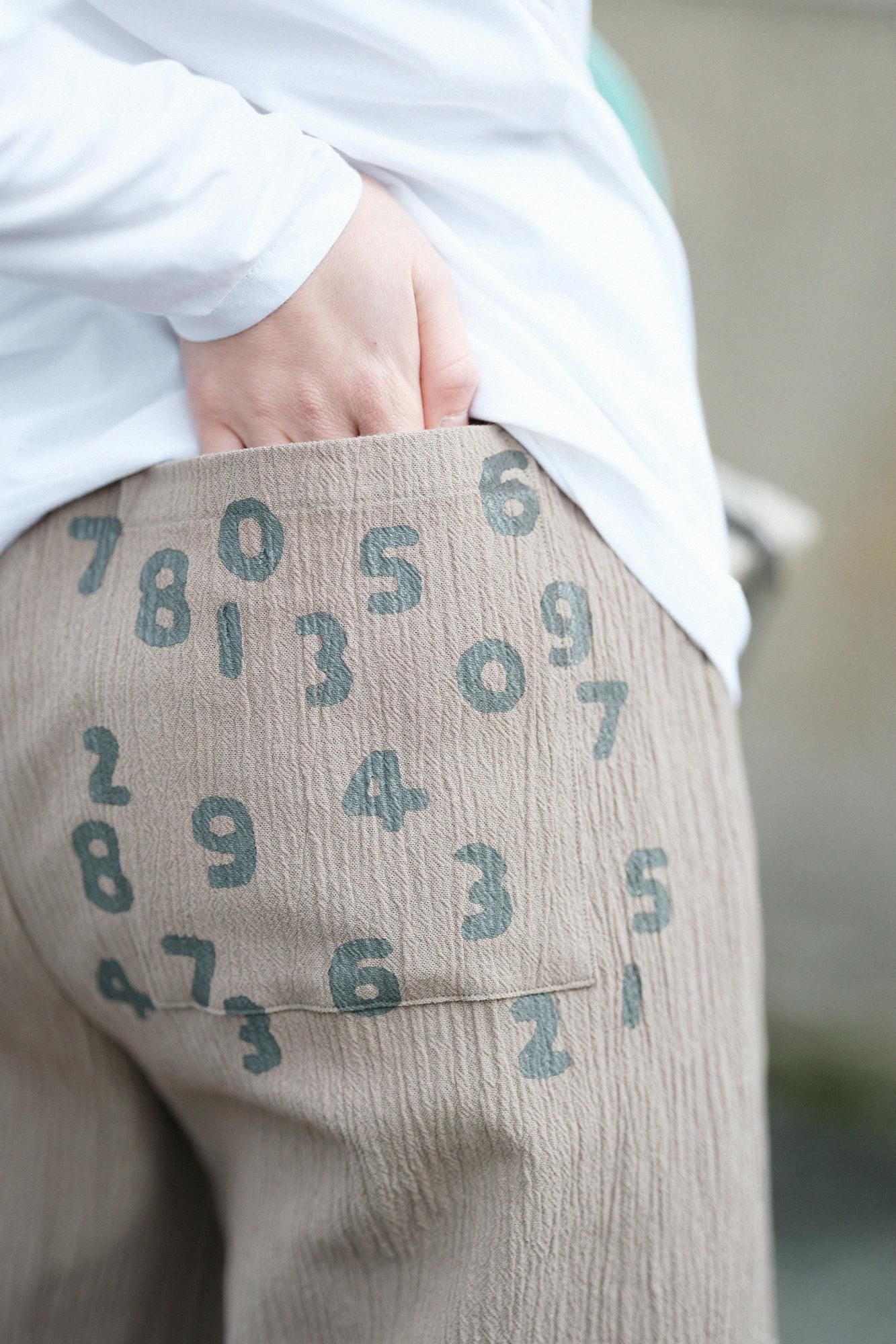 【online한정】타카시마치지미 20/10 와이드 팬츠 2.0/샤네즈