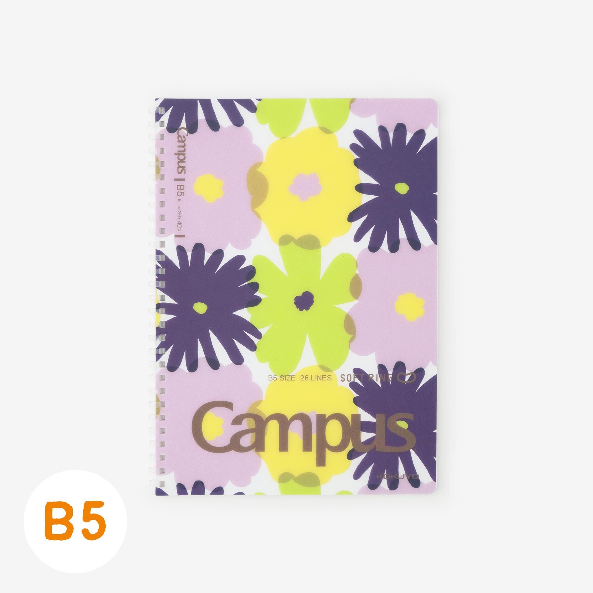 【net limited】SOU・SOU ×KOKUYO Soft Ring Notebook B5 / Oraka