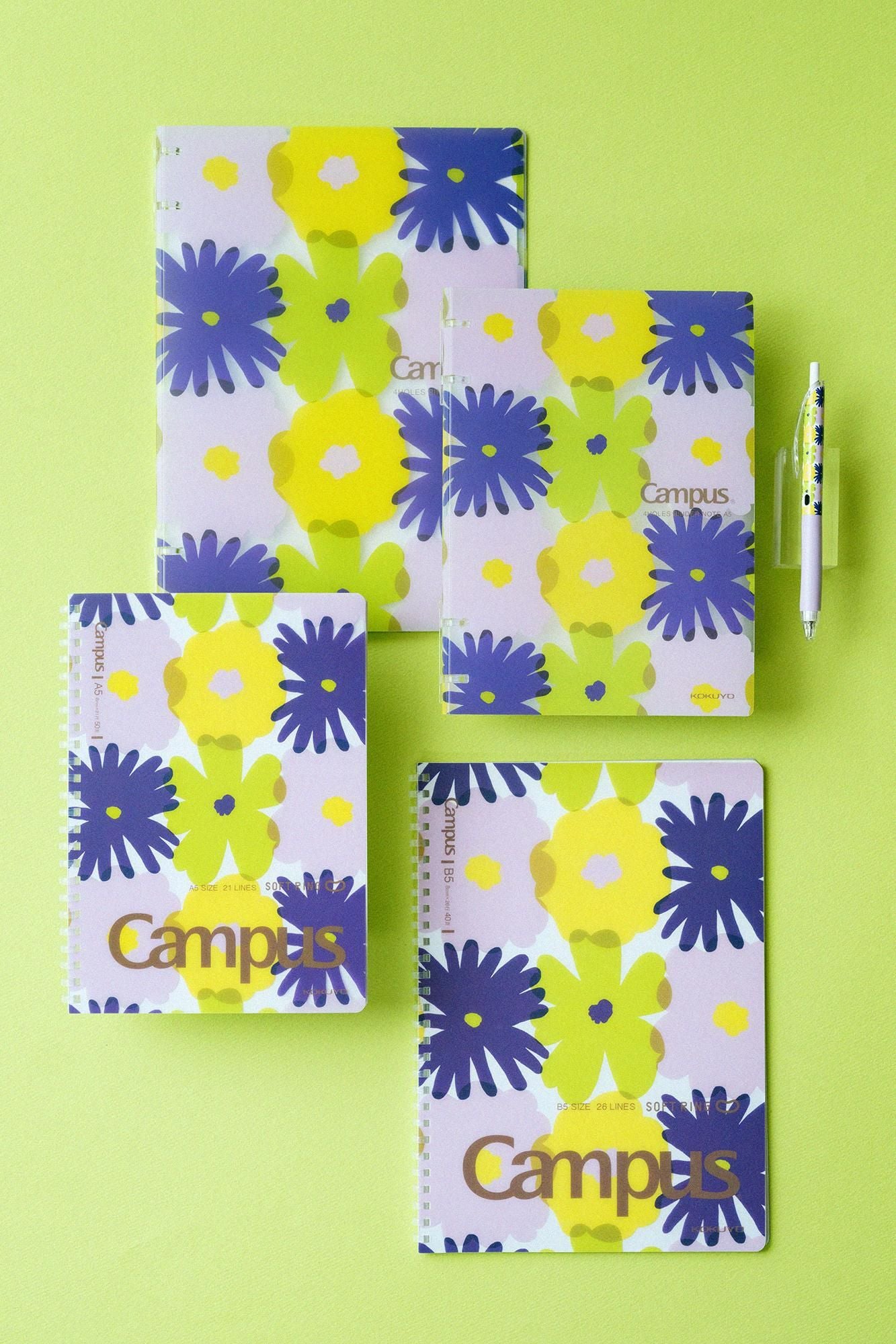 【net limited】SOU・SOU ×KOKUYO Soft Ring Notebook B5 / Oraka