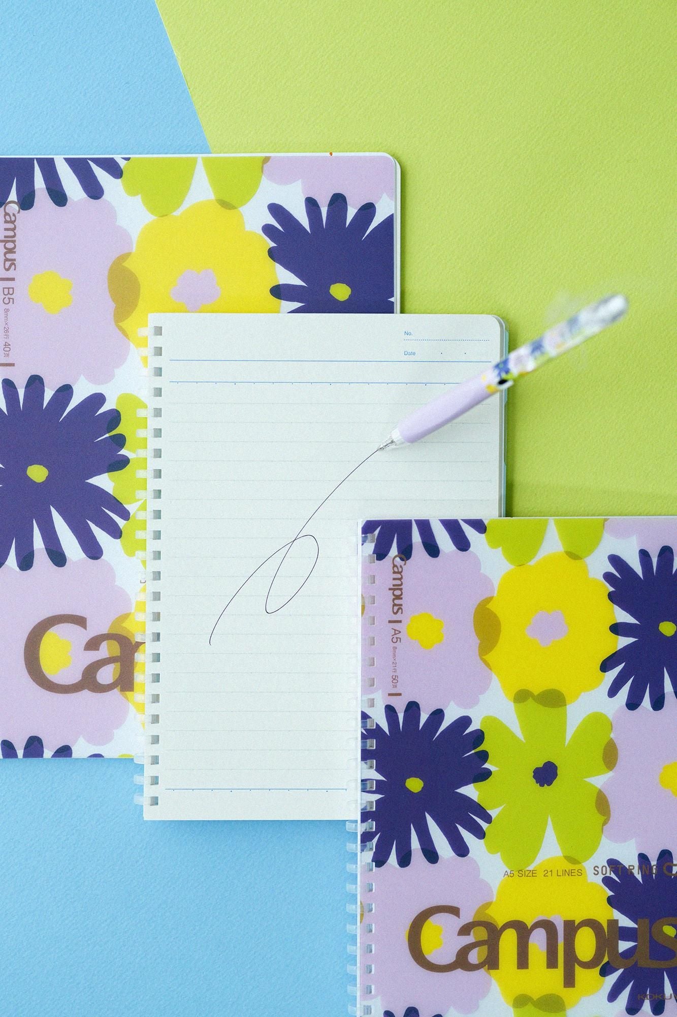 【net limited】SOU・SOU ×KOKUYO Soft Ring Notebook B5 / Oraka