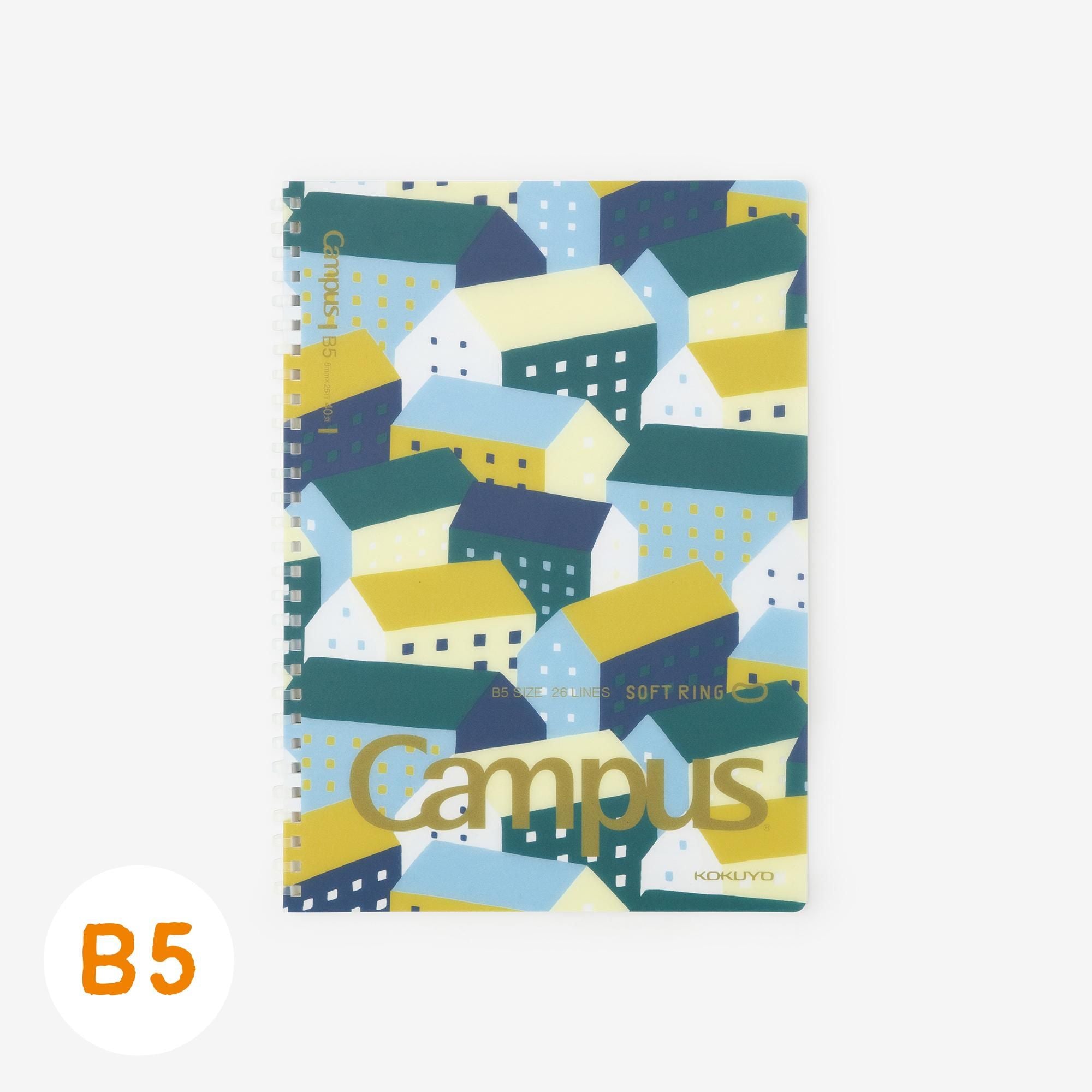 【官網限定】SOU・SOU ×KOKUYO軟線圈筆記本B5/北之國