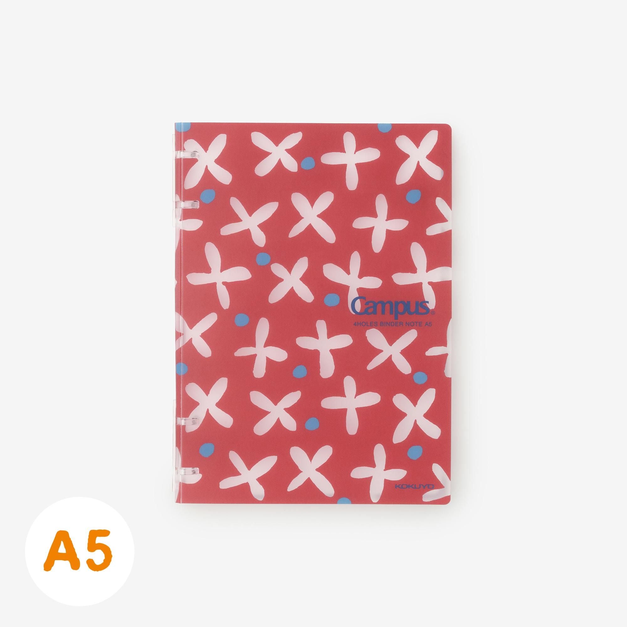 SOU・SOU× Kokuyo 바인더 2x2 링 A5/스즈시로 풀