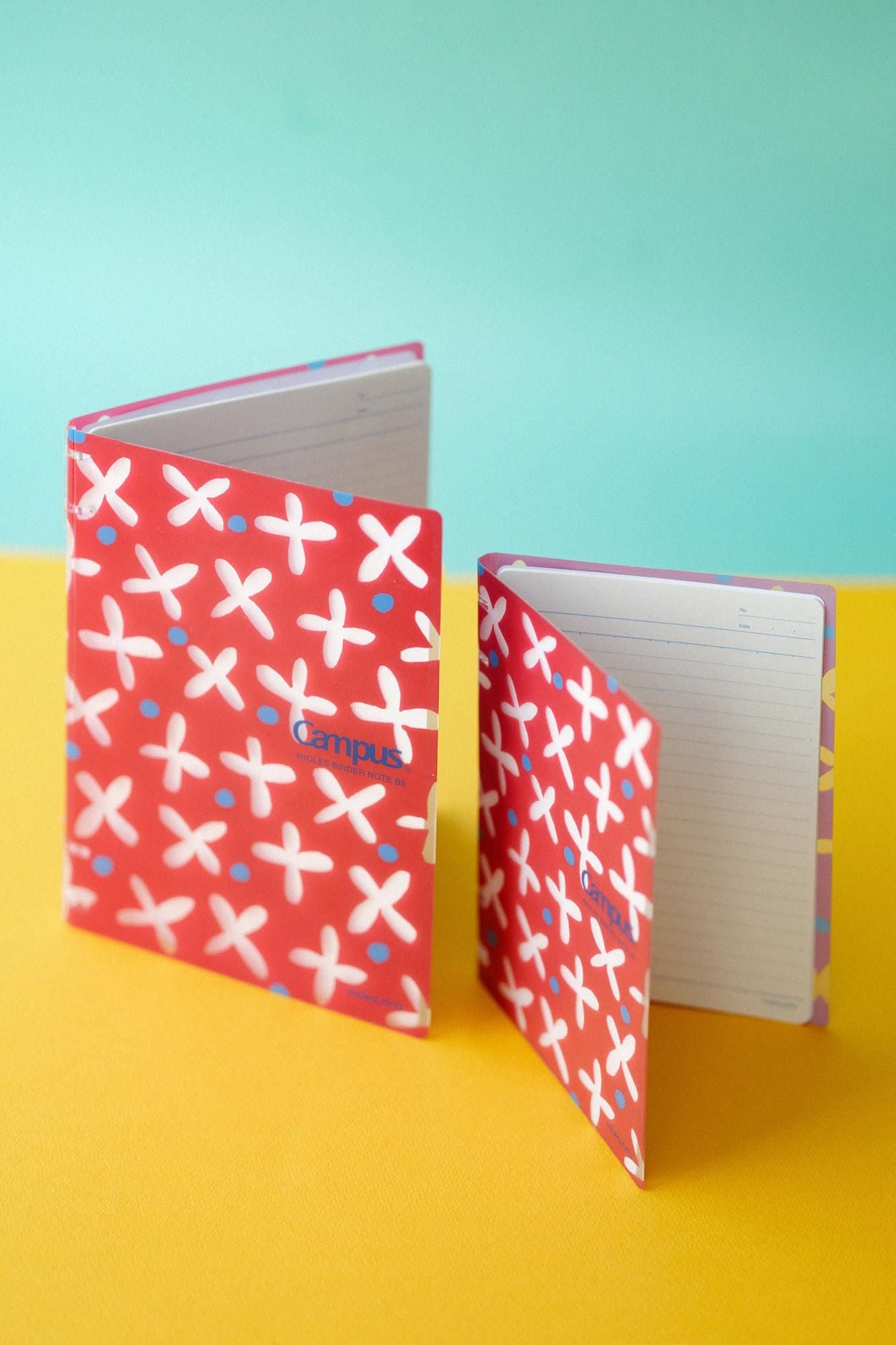 SOU・SOU× Kokuyo 바인더 2x2 링 A5/스즈시로 풀