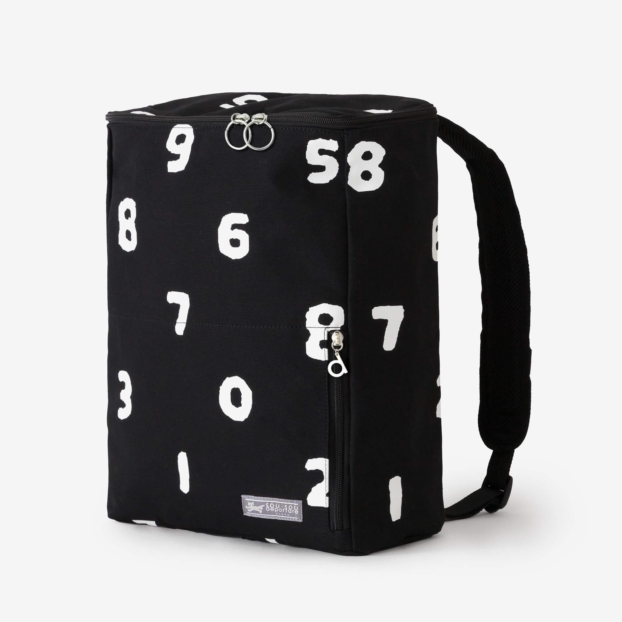 BOX Backpack / SO-SU-U Black× White