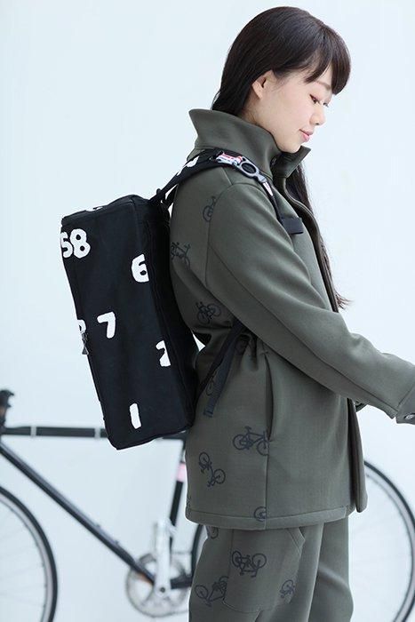 BOX Backpack / SO-SU-U Black× White