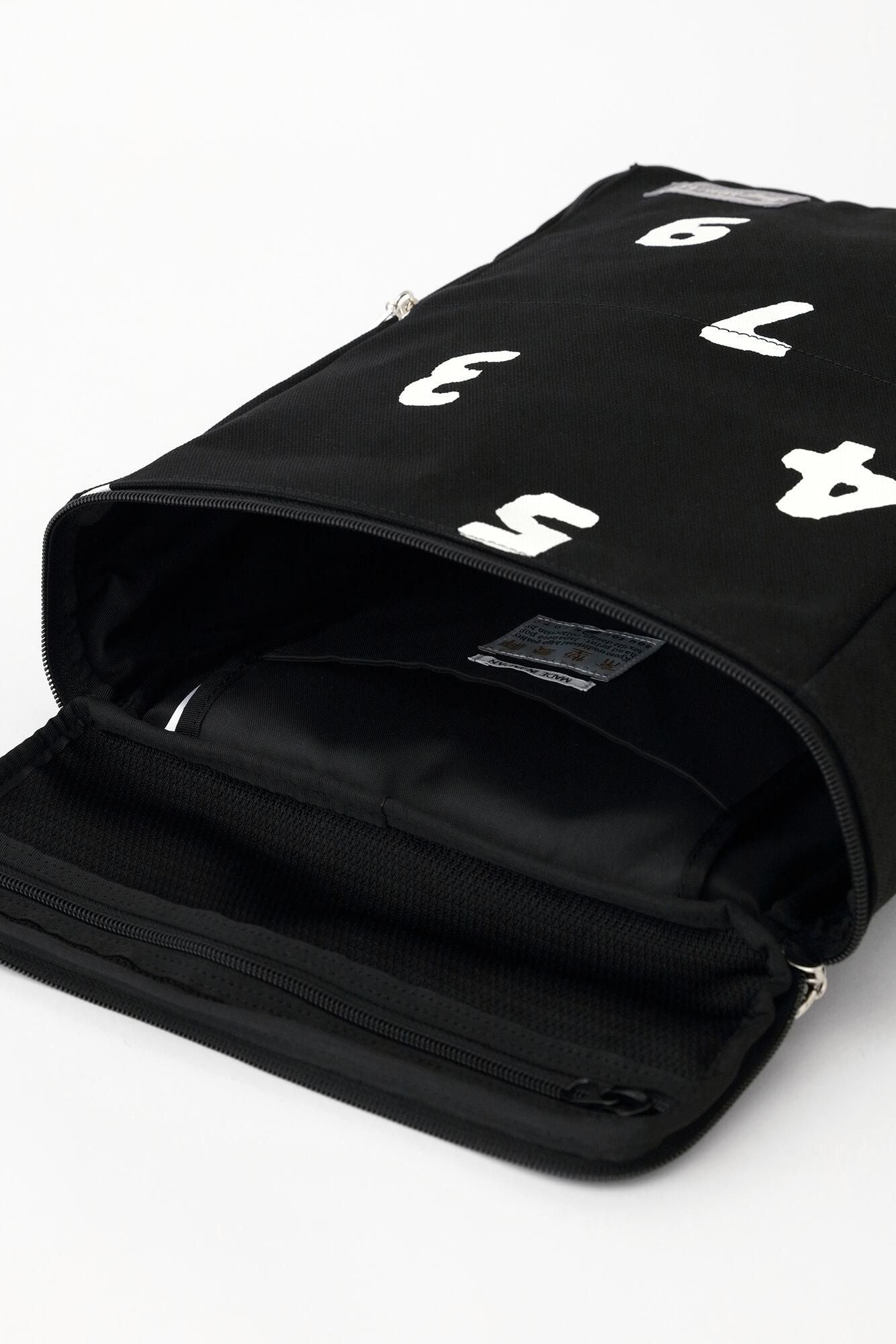 BOXバックパック 小/SO-SU-U 濡羽色(ぬればいろ)×つくも