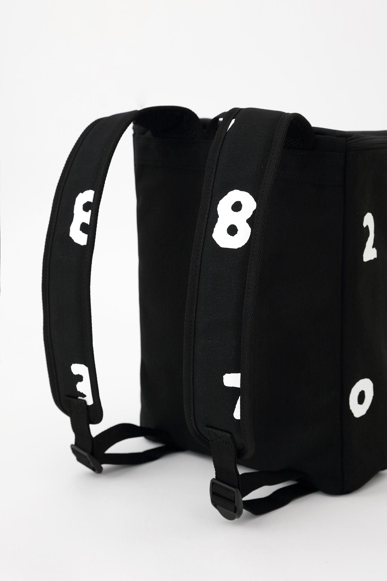 BOXバックパック 小/SO-SU-U 濡羽色(ぬればいろ)×つくも