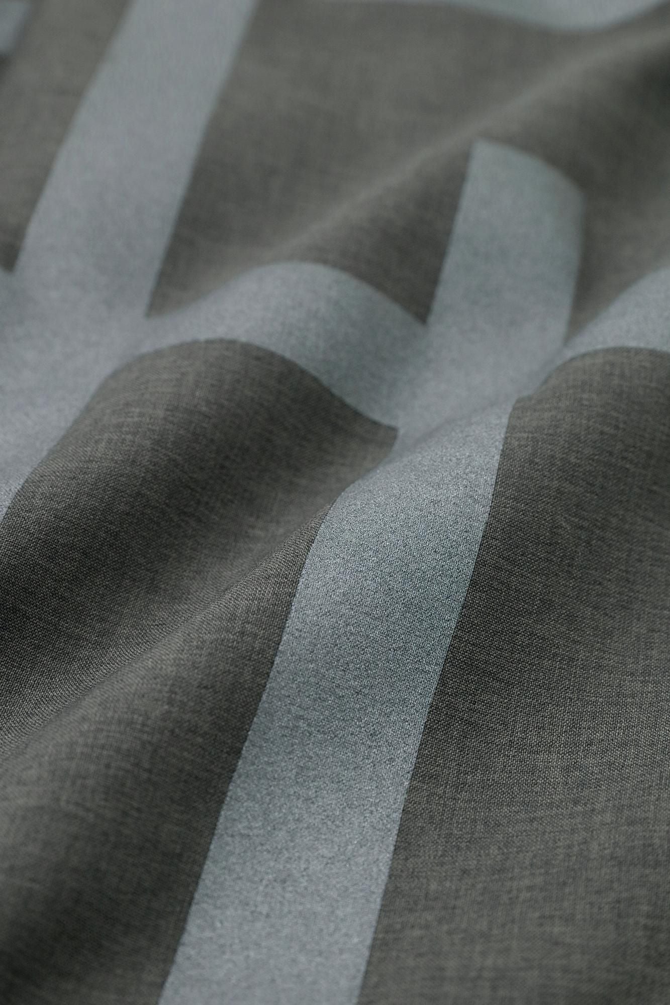 RIRANCHA(R) EVERETT(R) Rectangular Sleeve Coat Mid-length Single Layer / Fence Ink Black