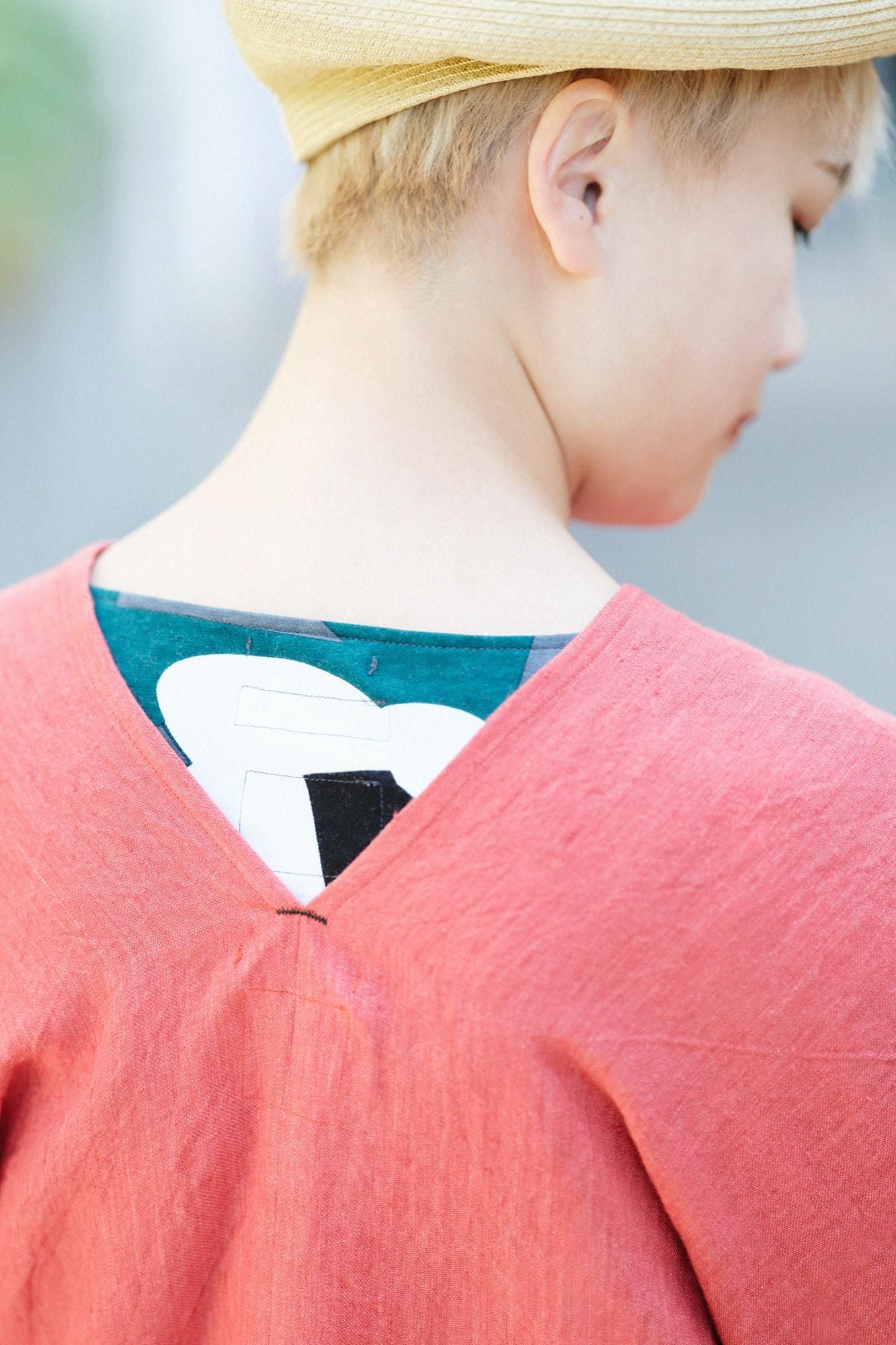 Enshu asa(头发) /朱红色