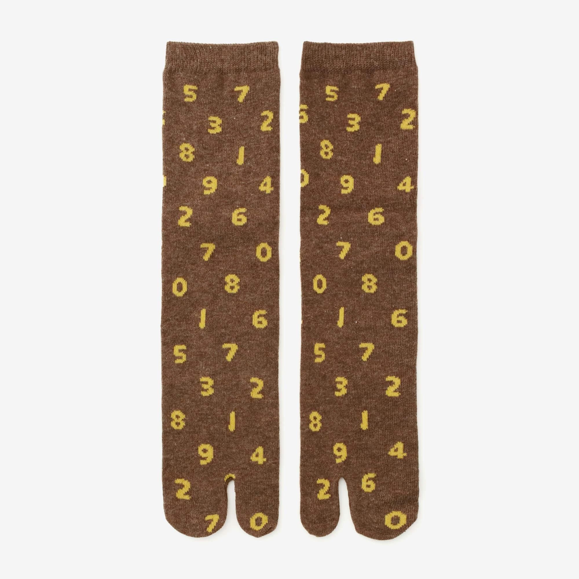 【net Limited 40%OFF】Eco Tabi Socks (Mid-calf)/SO-SU-U Heather Agarwood【Women】