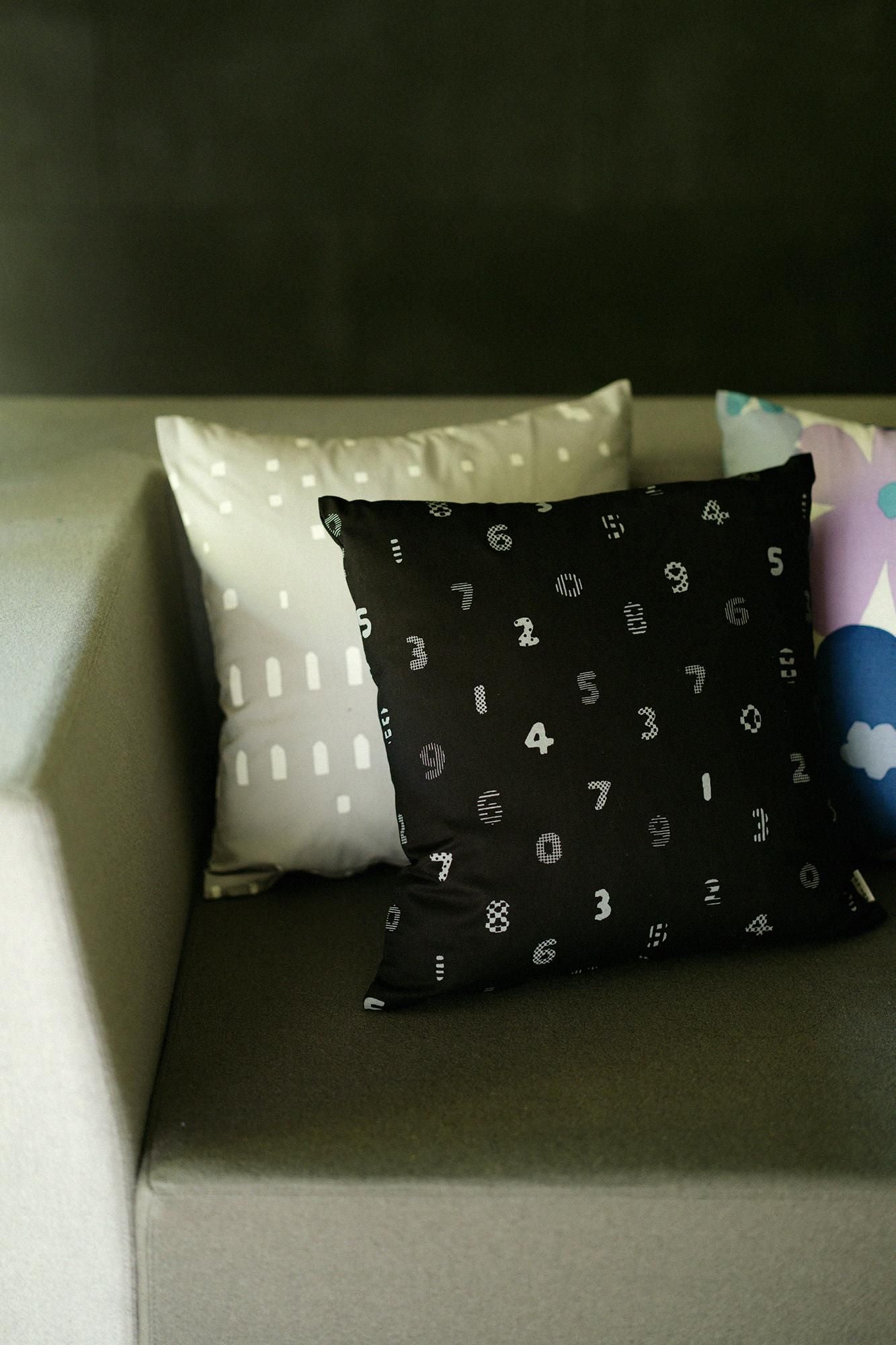 平織り20番手 クッション(座布団)カバー/SOU・SOU京都【※お届けに約3週間】