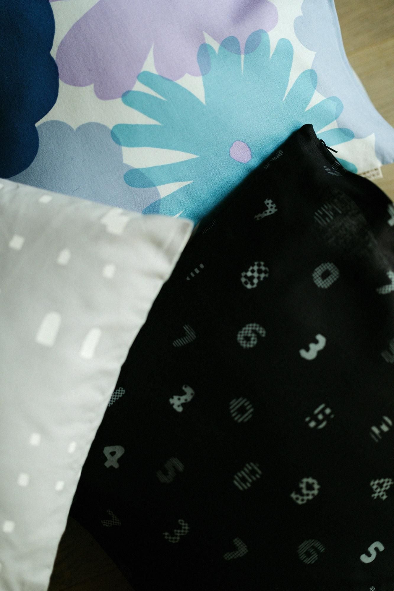 平織り20番手 クッション(座布団)カバー/SOU・SOU京都【※お届けに約3週間】