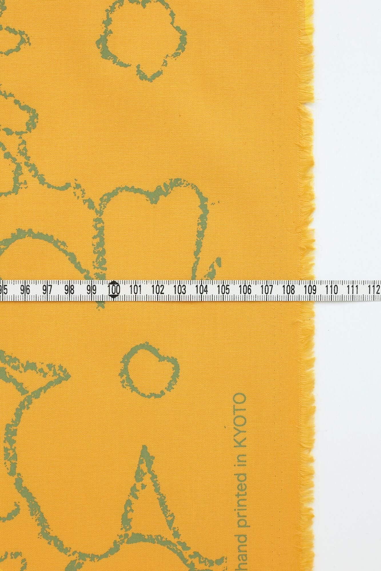 Textile sold in cuts (20th count plain weave)/Oraka Graffiti<50cm>