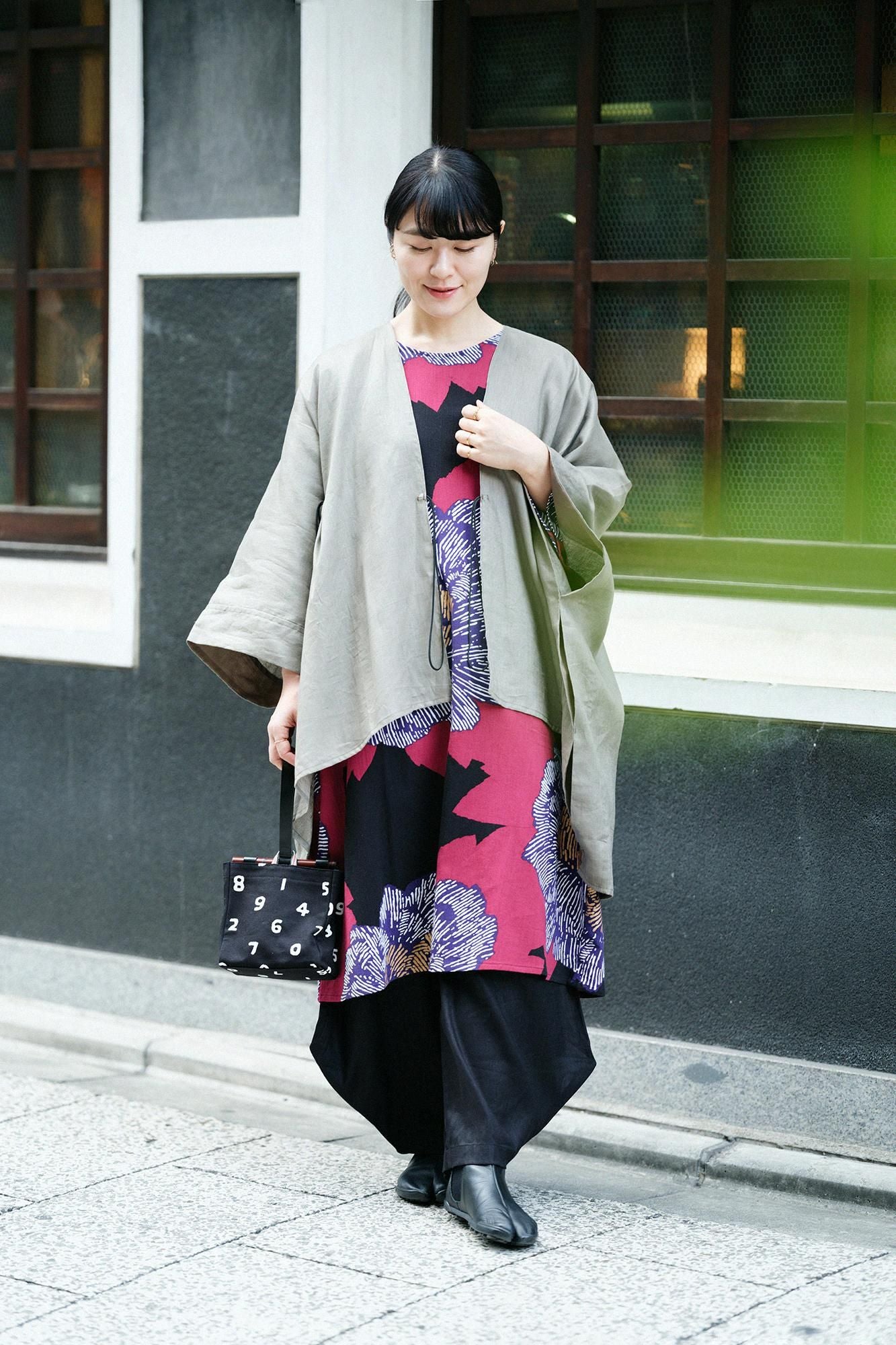 Takashima Chijime 20/20 Naginata rechteckige Robe/Shakuyaku Lights