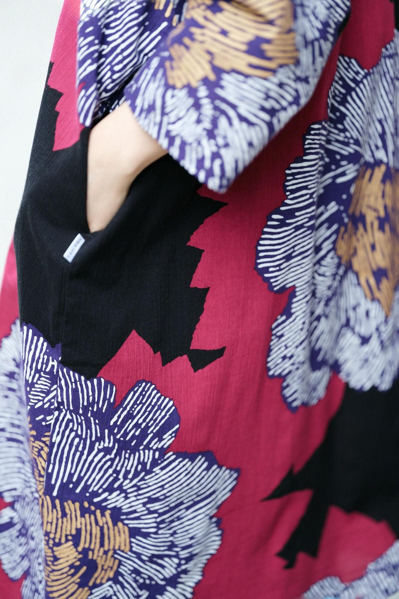 Takashima Chijime 20/20 Naginata rechteckige Robe/Shakuyaku Lights