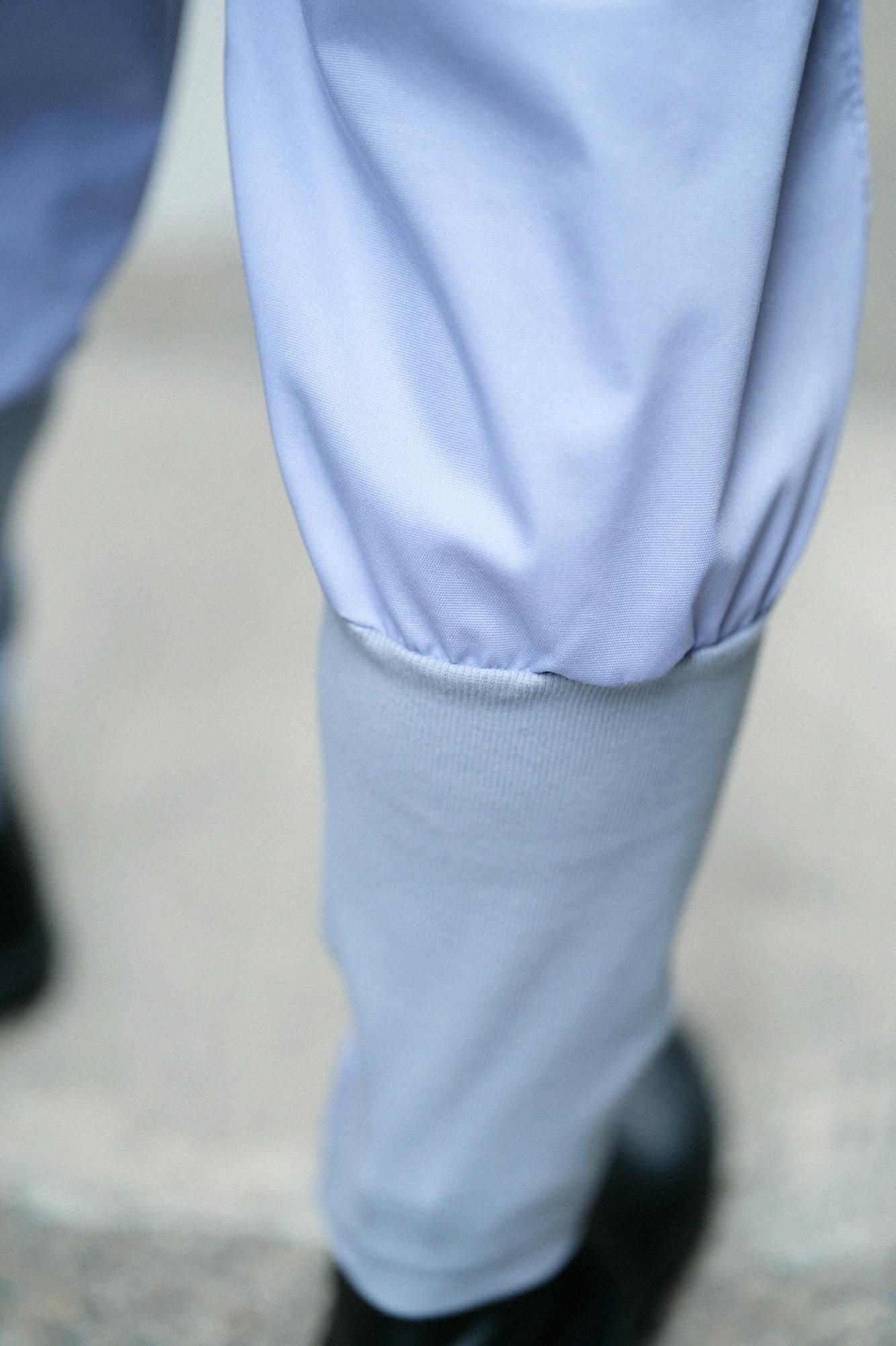 【net限定30%OFF】伸(しん) パルパー(R) 斜子織(ななこおり) 裁付(たっつけ)えんゆう穿き/紅掛空色(べにかけそらいろ)