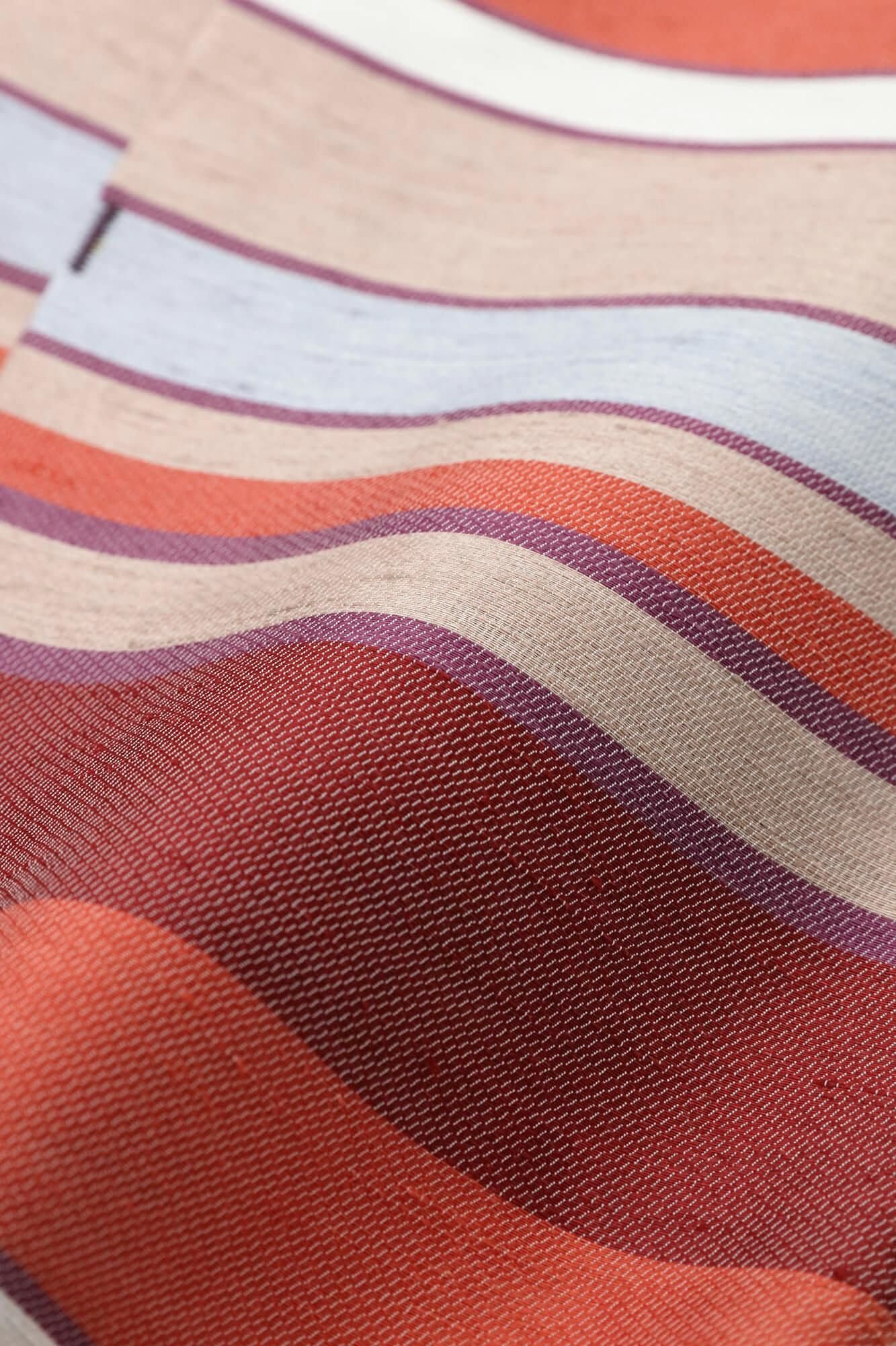 一褶 工人褲/橫條紋黄昏