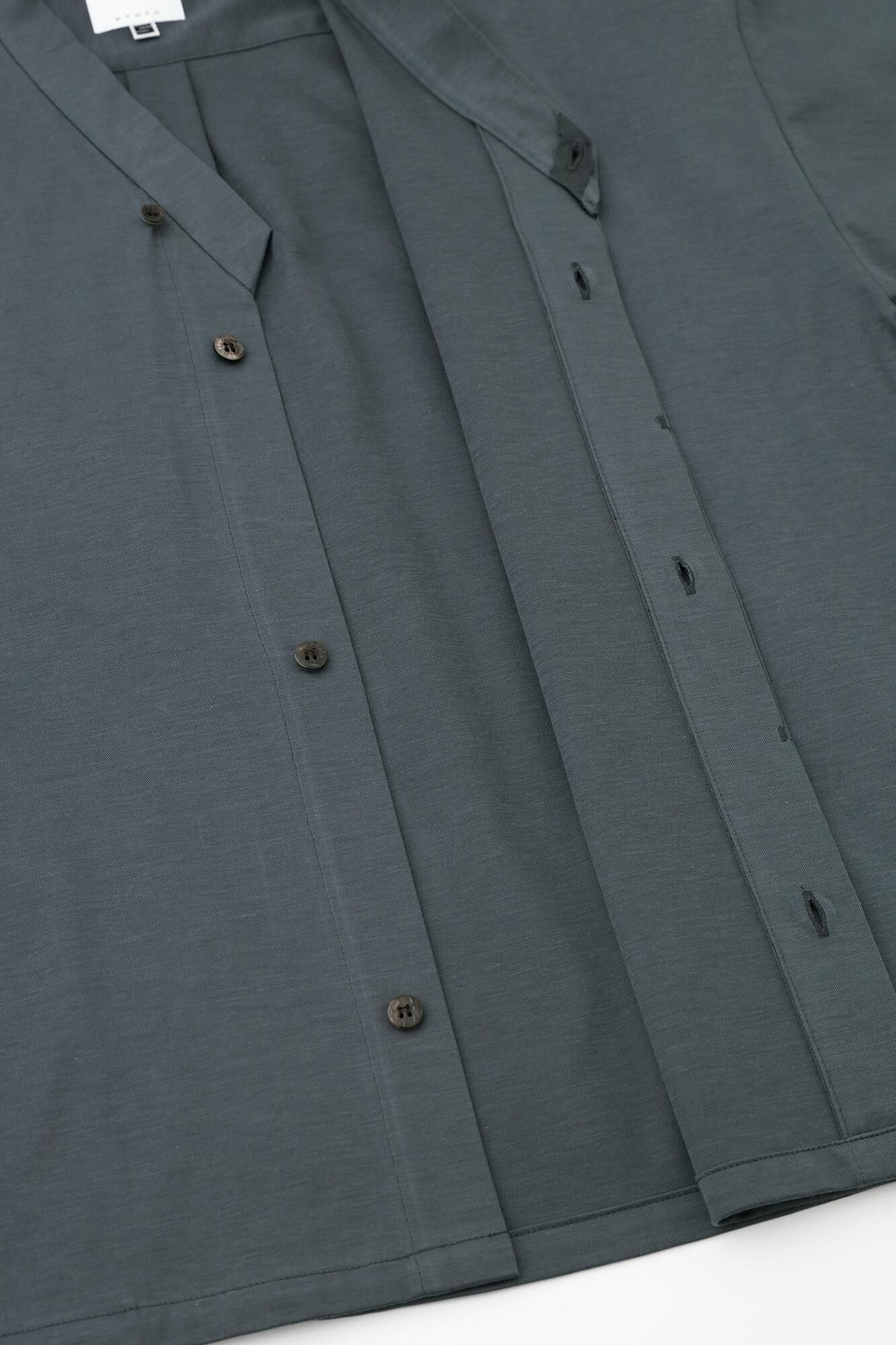 棉花杯Ami naginata kari长袍(Naginatakarigoromo)薄项圈(Mijikatake)/铅颜色(namariiro)