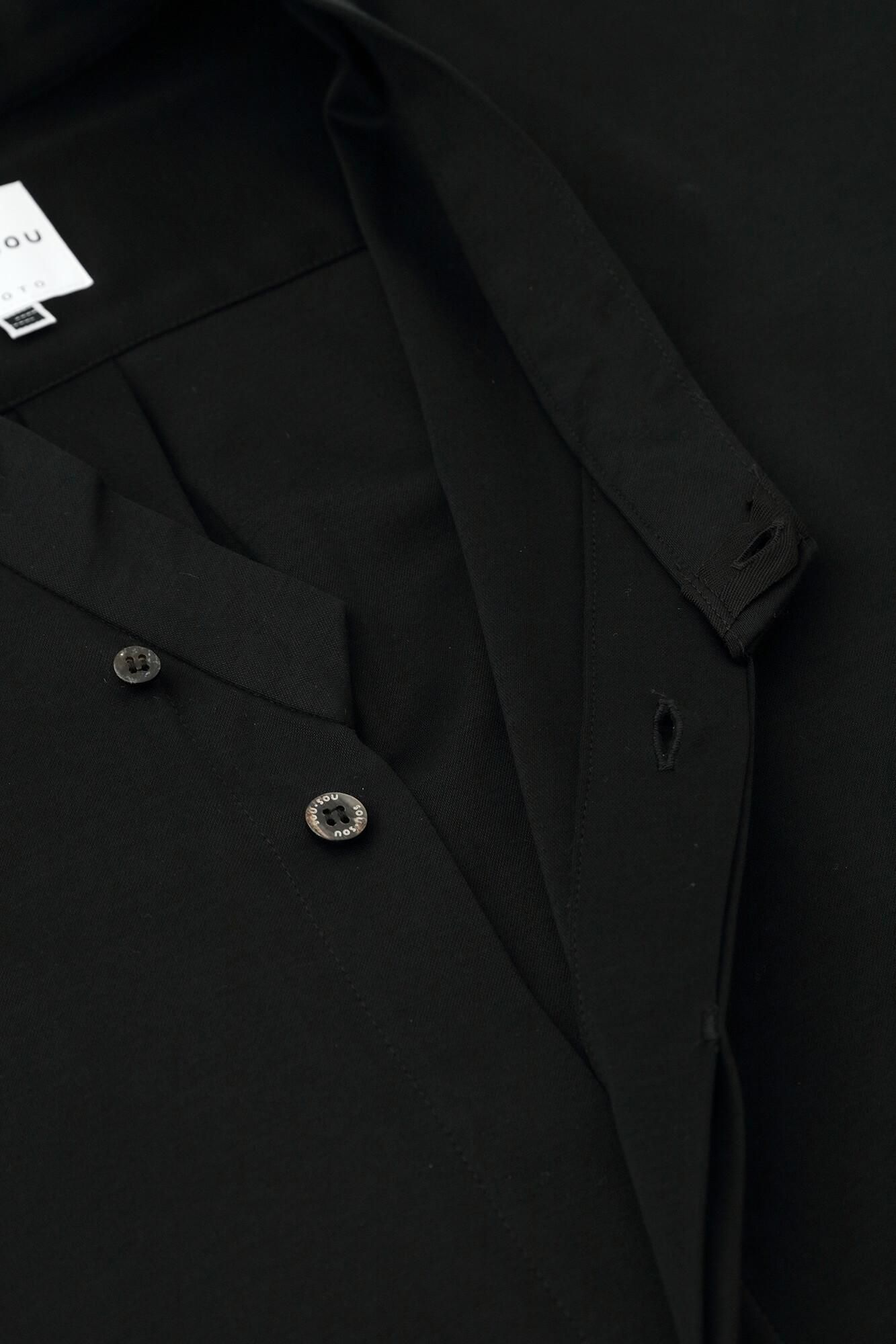 Cotton Cupra ami naginata karigoromo collier mince courte (mijikatake) / couleur plume humide (nagara iro)