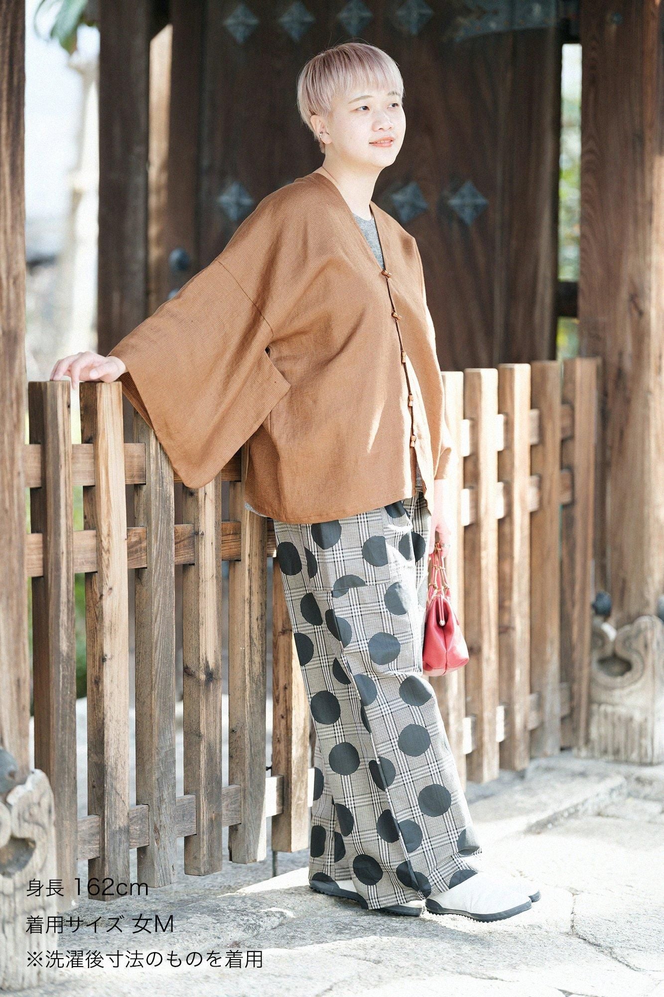 棉布斜纹织布(Ayari)袋(奖励)monpe/suigyoku