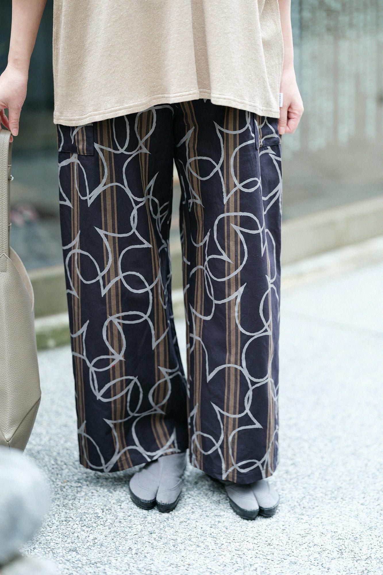 棉布亚麻斜纹编织(Ayari)袋(奖励)/幸福