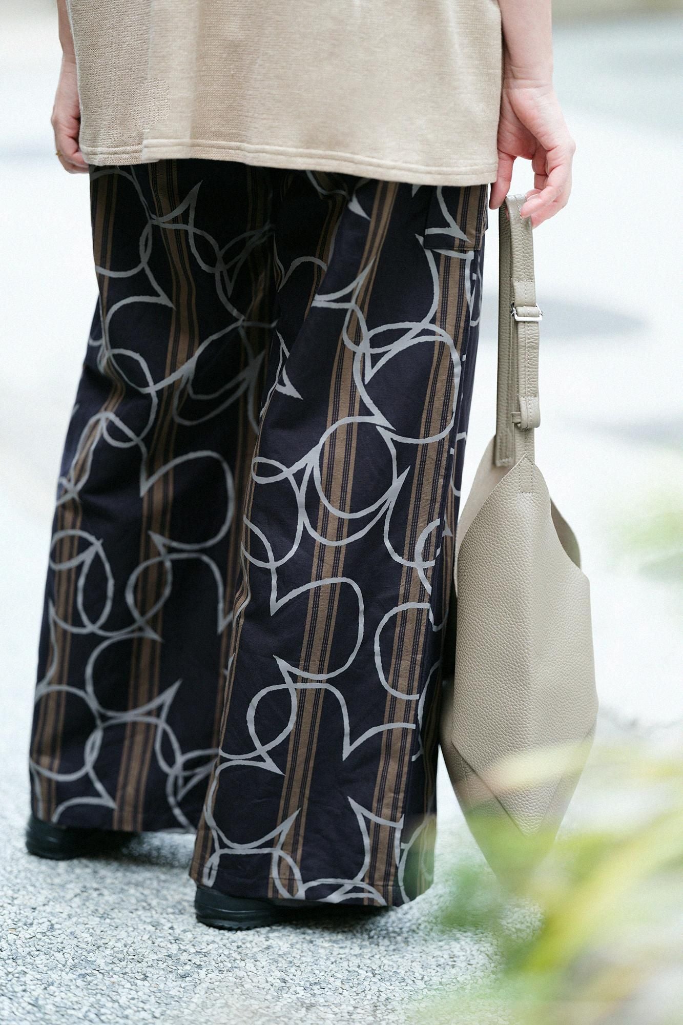 棉布亚麻斜纹编织(Ayari)袋(奖励)/幸福