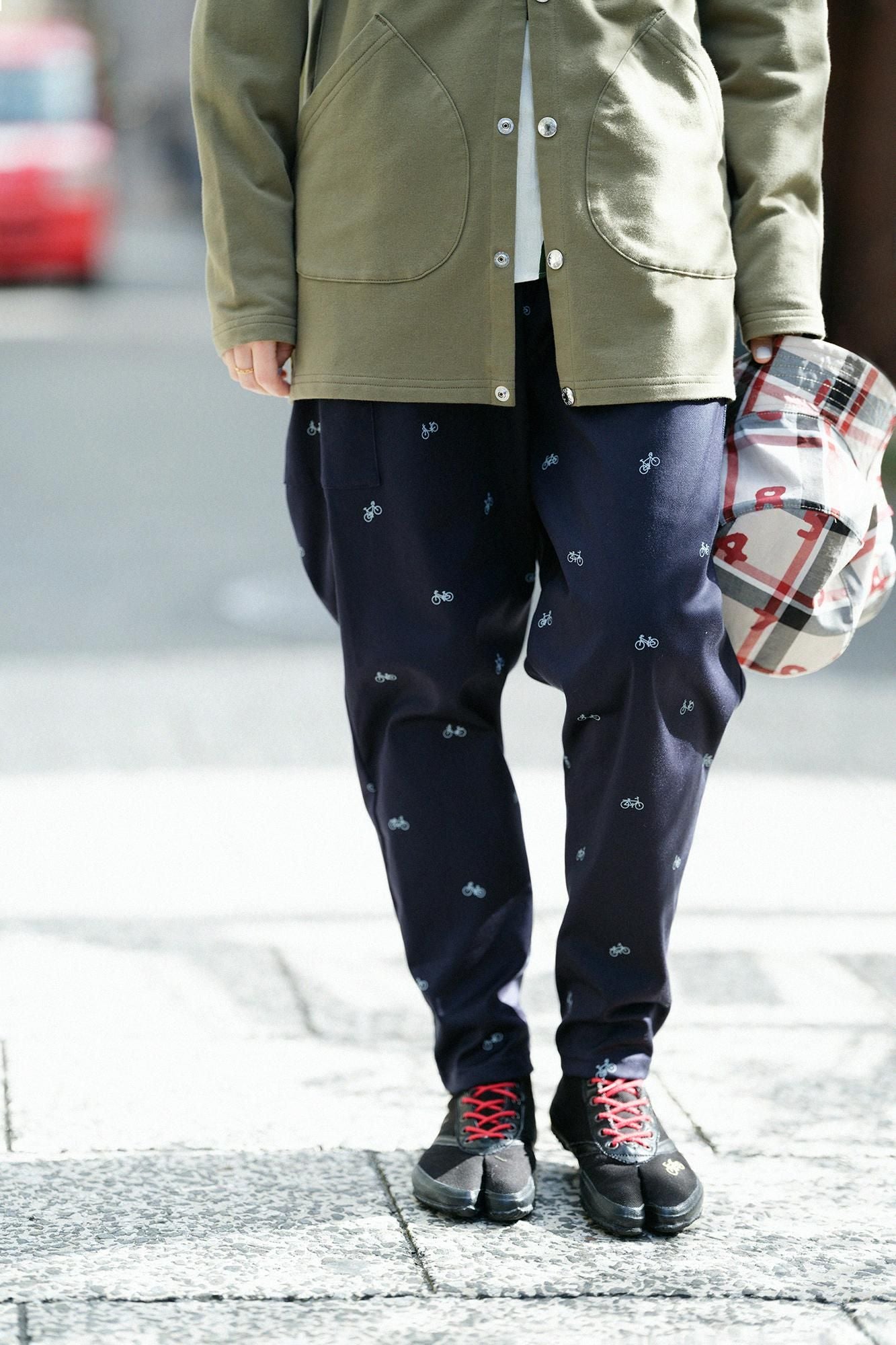 Stretch Twill BIKE Jodhpur / Bicycle Craze Mara Dark Blue