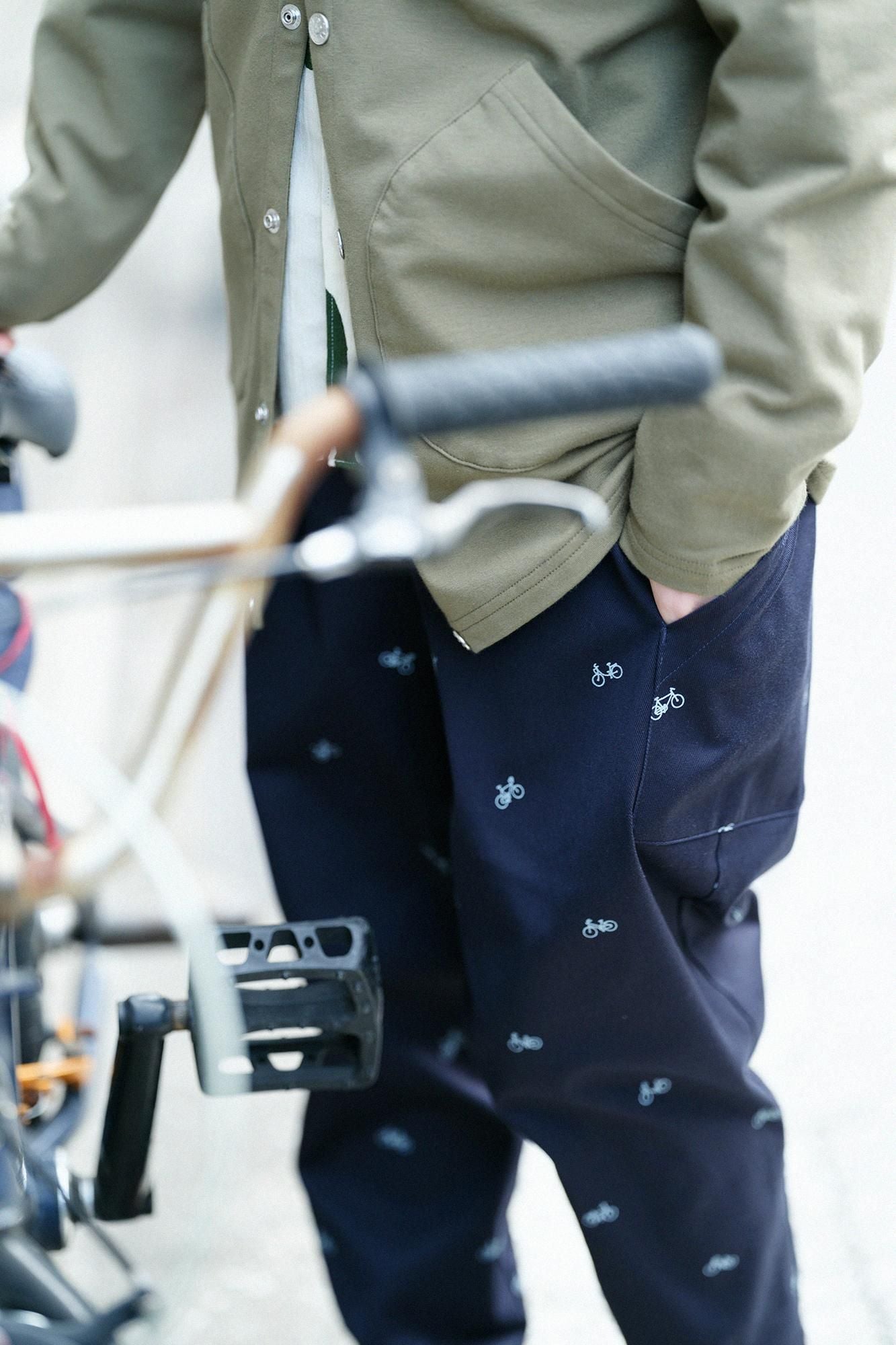 Stretch Twill BIKE Jodhpur / Bicycle Craze Mara Dark Blue