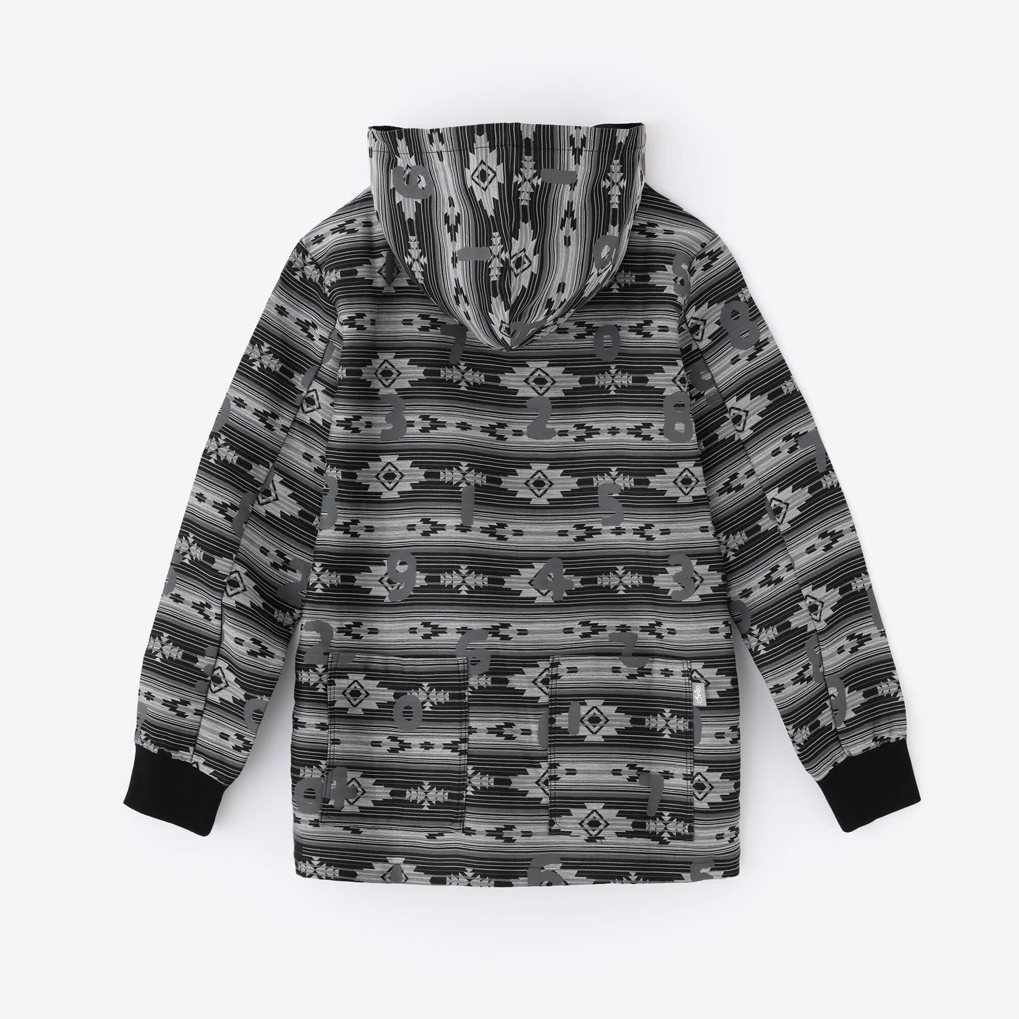 Navajo Jacquard BIKE Parka / SO-SU-U Black