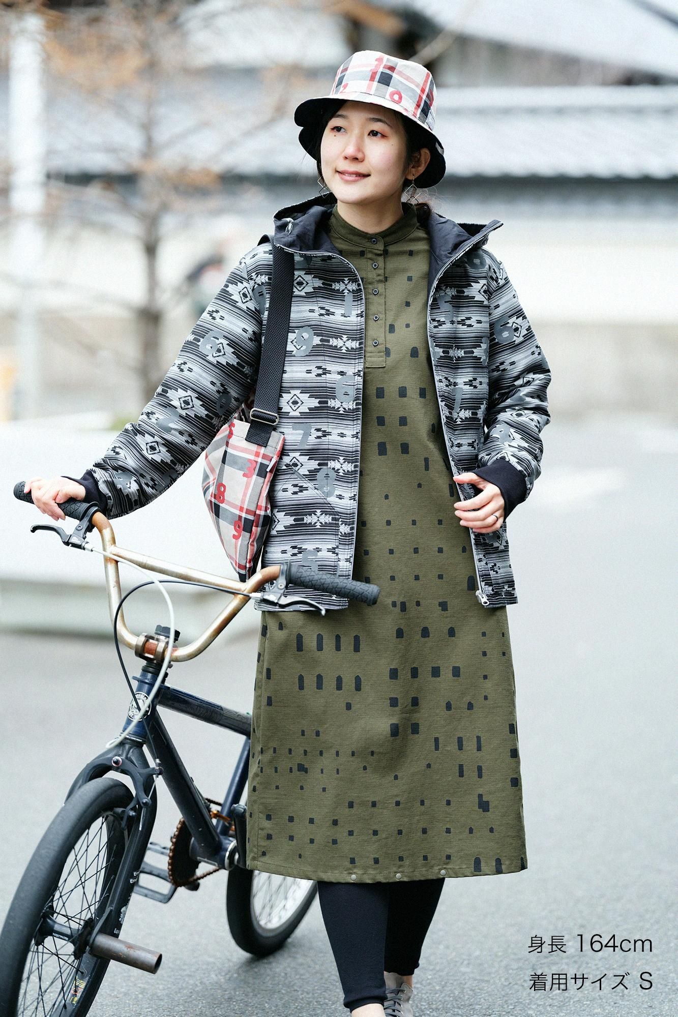 Navajo Jacquard BIKE Parka / SO-SU-U Black