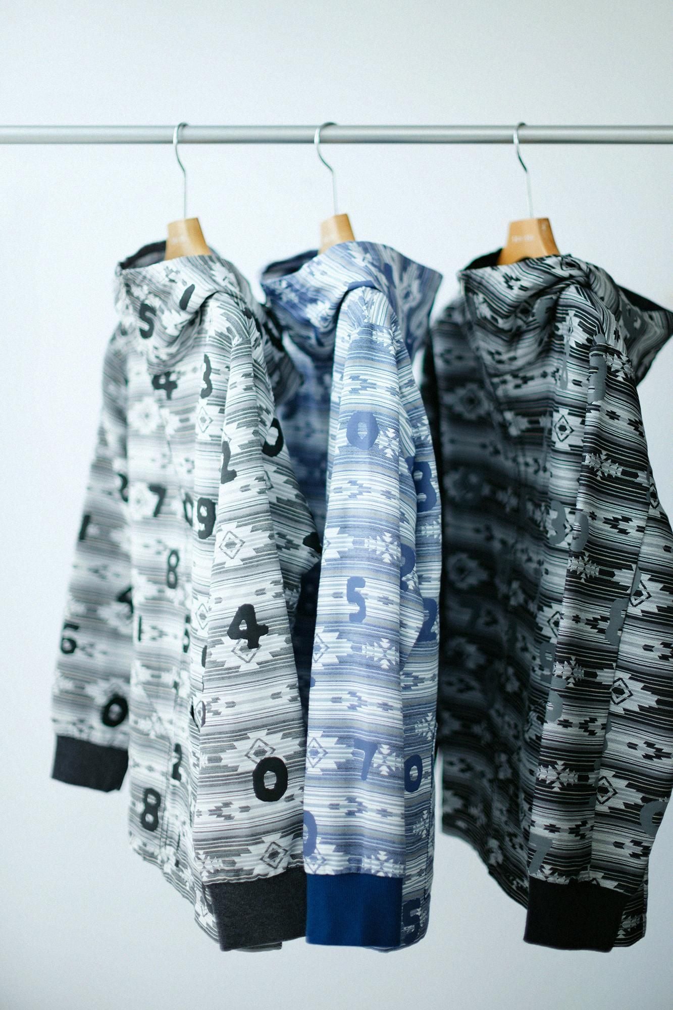 Navajo Jacquard BIKE Parka / SO-SU-U Black