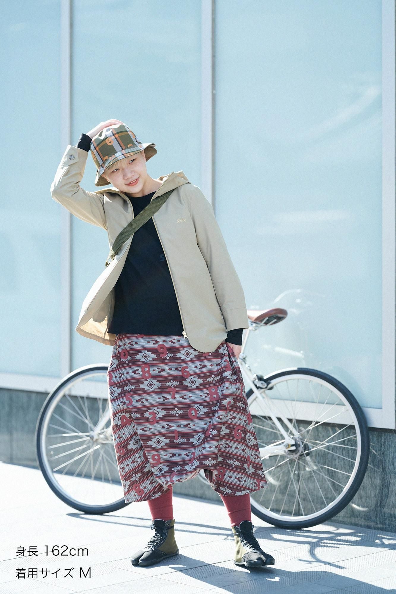 納瓦荷緹花大文字山 飛鼠褲/ SO-SU-U十數紅棕色