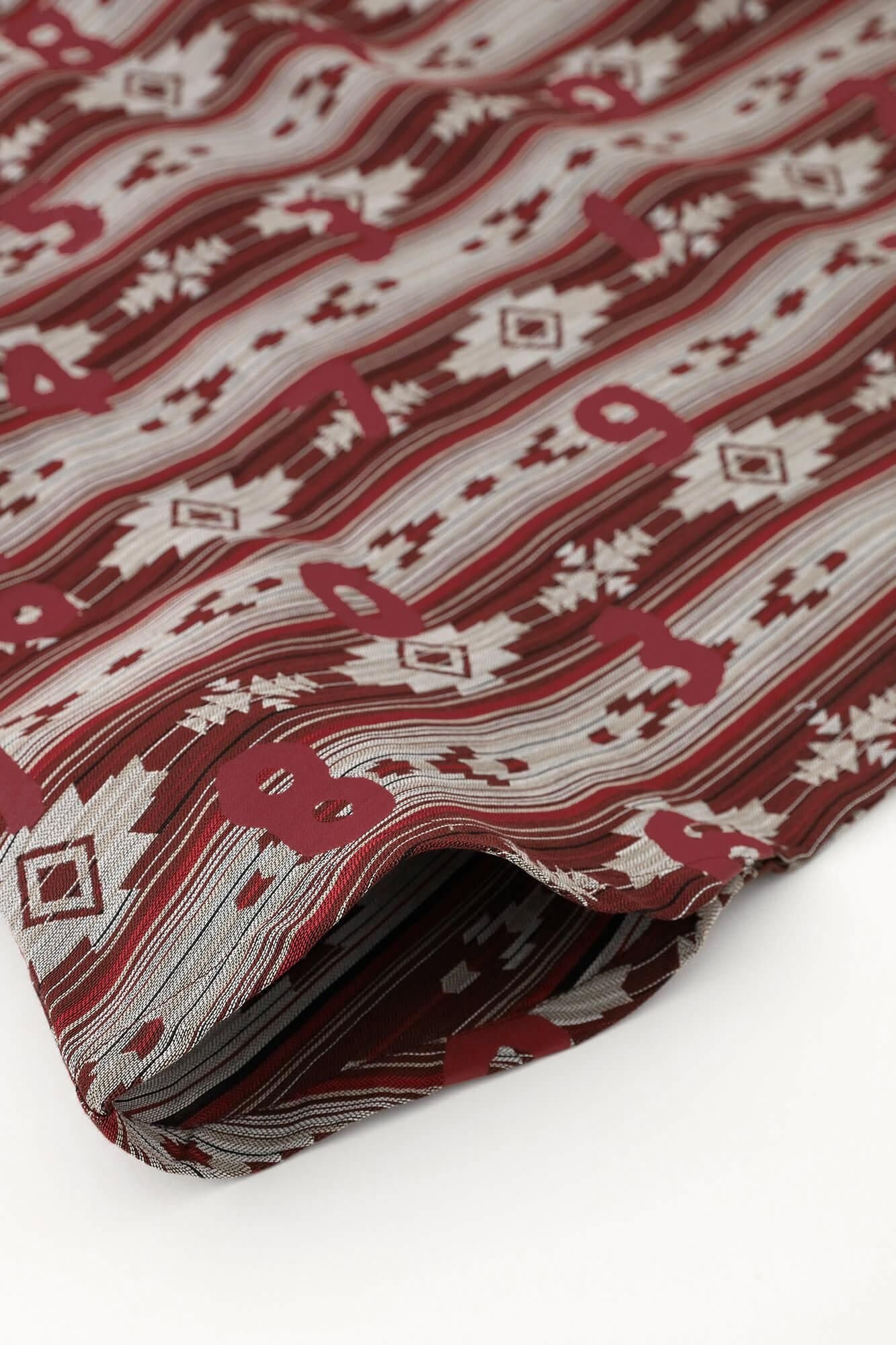 納瓦荷緹花大文字山 飛鼠褲/ SO-SU-U十數紅棕色