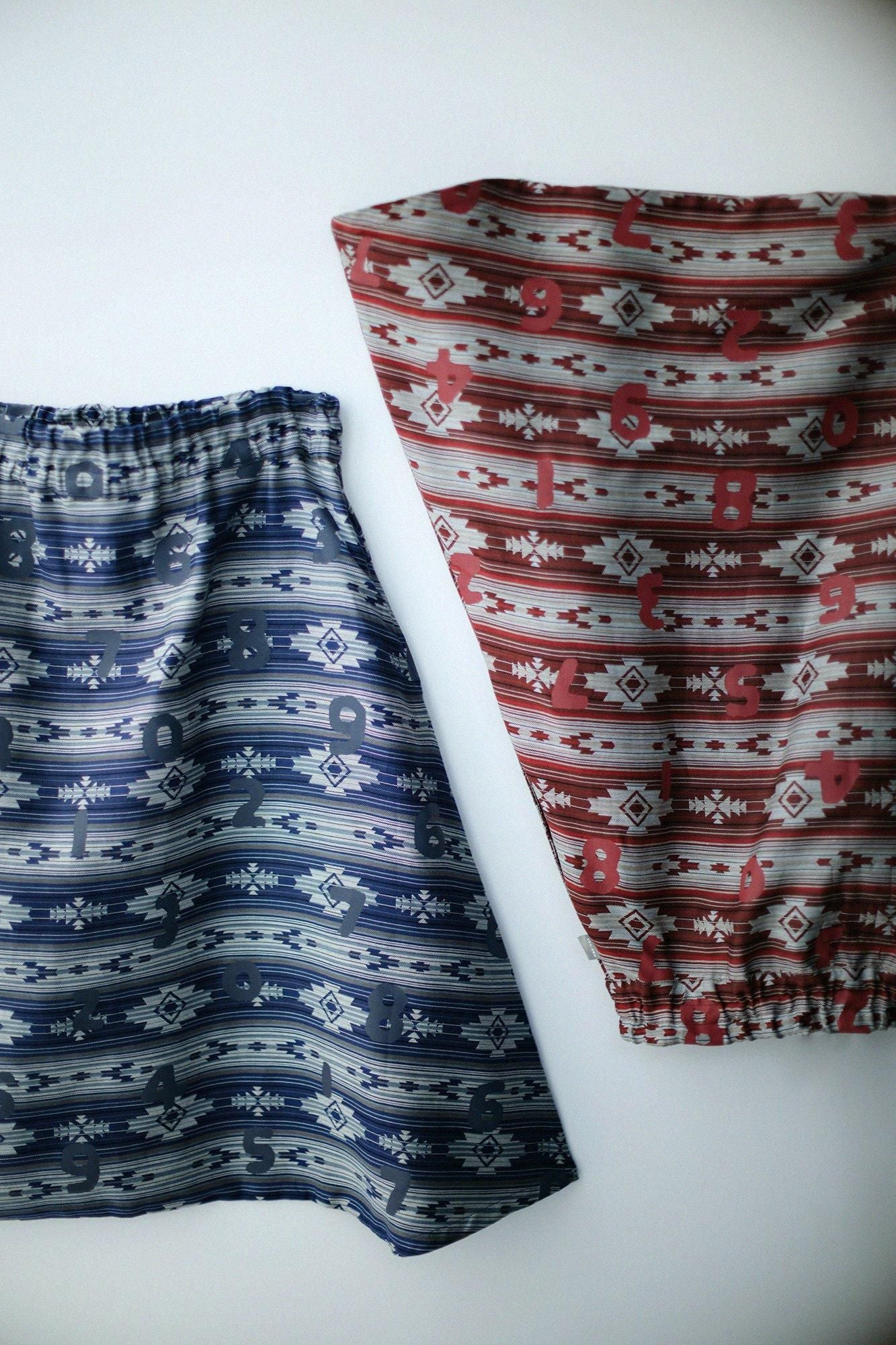 納瓦荷緹花大文字山 飛鼠褲/SO-SU-U十數 寶藍色