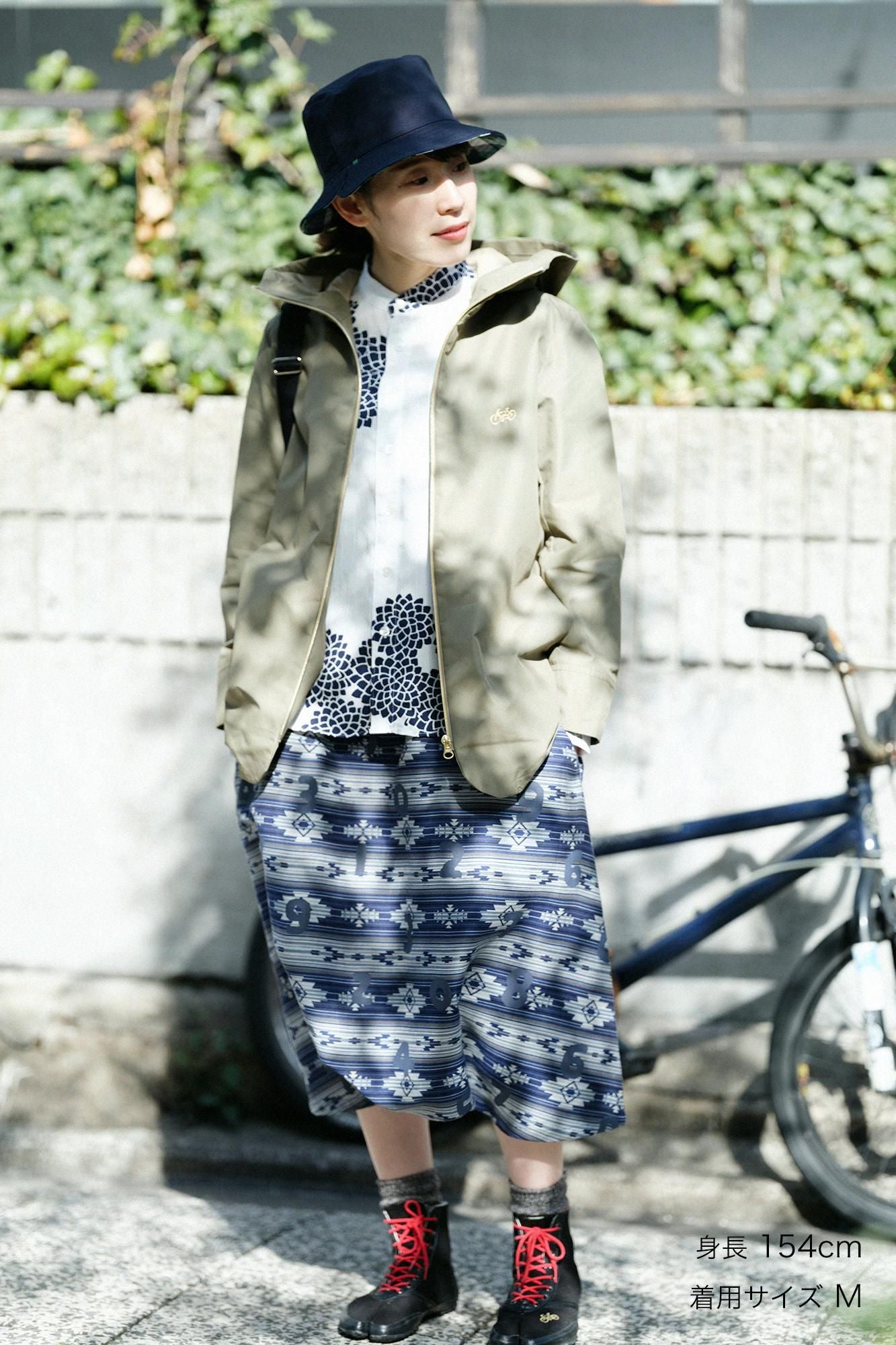 納瓦荷緹花大文字山 飛鼠褲/SO-SU-U十數 寶藍色