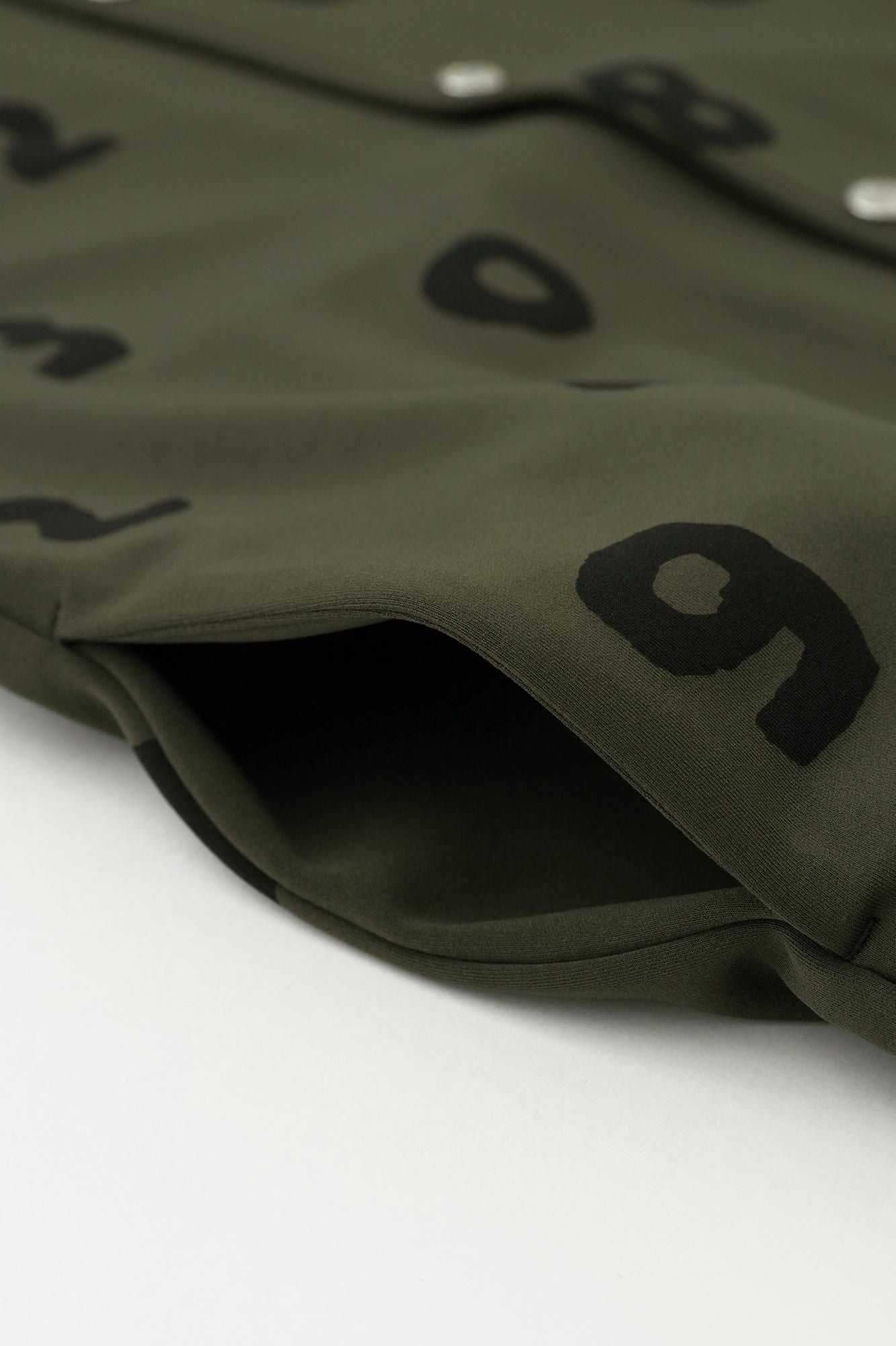 2WAY彈性瓦楞針織外套/ SO-SU-U十數璃寛茶色