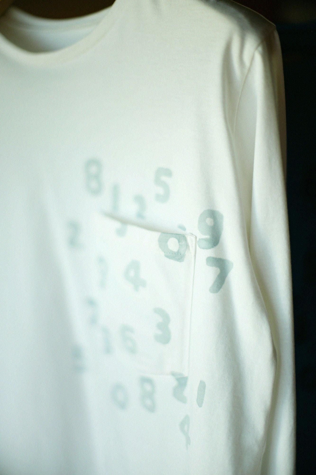 【net限定】30単 ハイゲージ天竺 長袖ポケットTシャツ/つくも