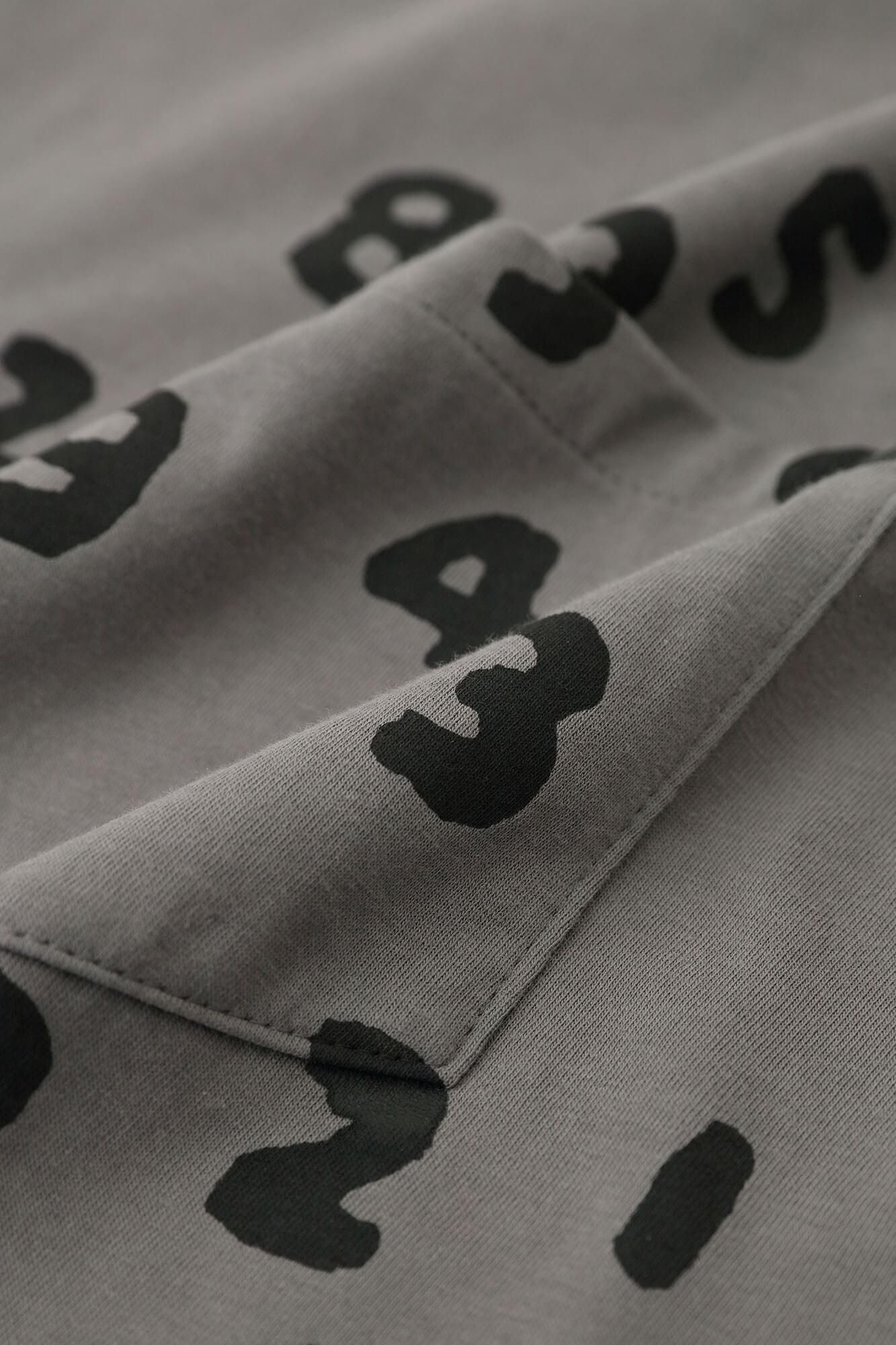 【online한정】30 단일 고 게이지천축 긴 소매포켓 T셔츠/리드 컬러 (작은)