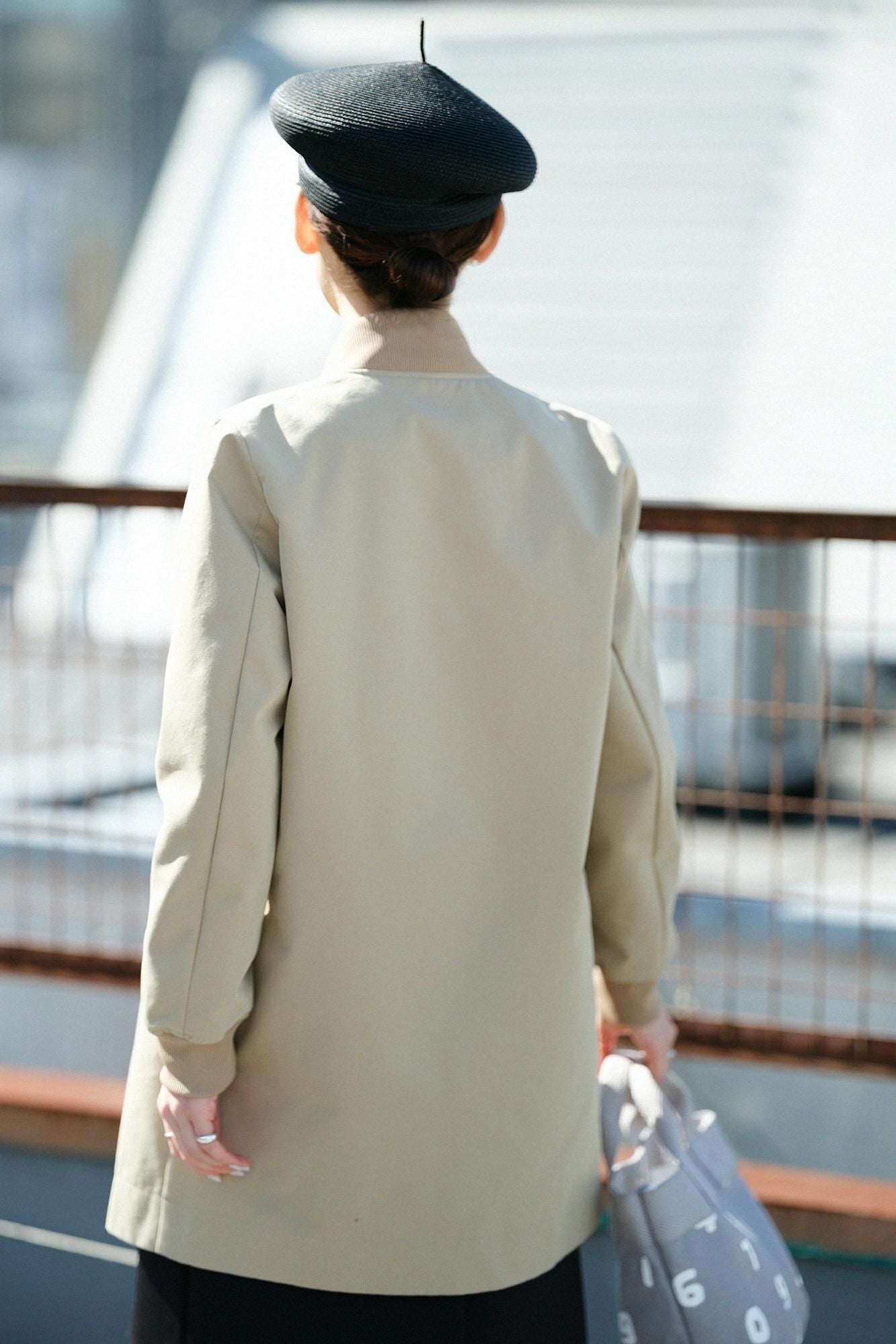 60双Gabardine可逆的盛装鞋/木兰颜色(Mokuranjiki)X Raw Stone