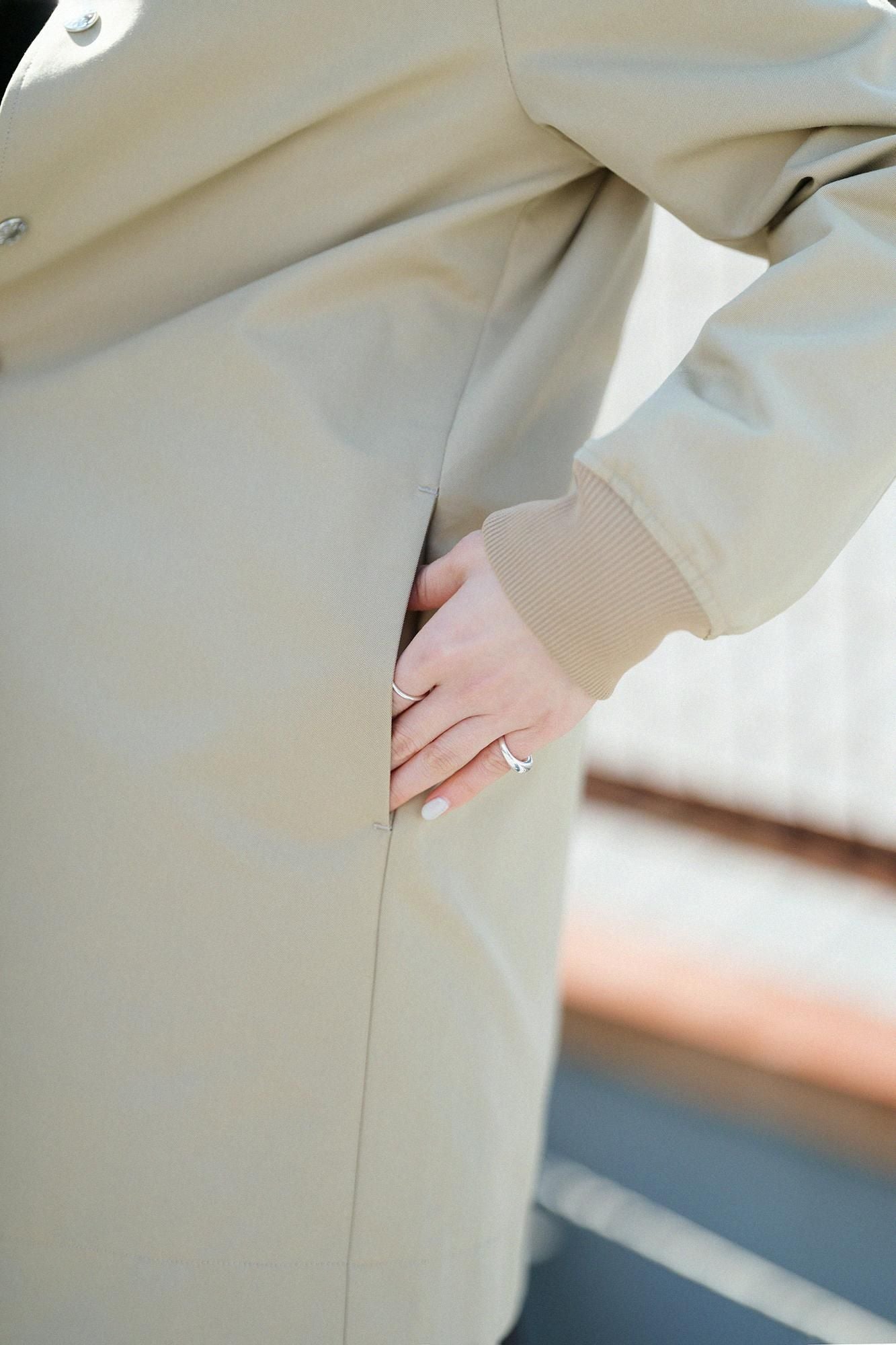 60双Gabardine可逆的盛装鞋/木兰颜色(Mokuranjiki)X Raw Stone