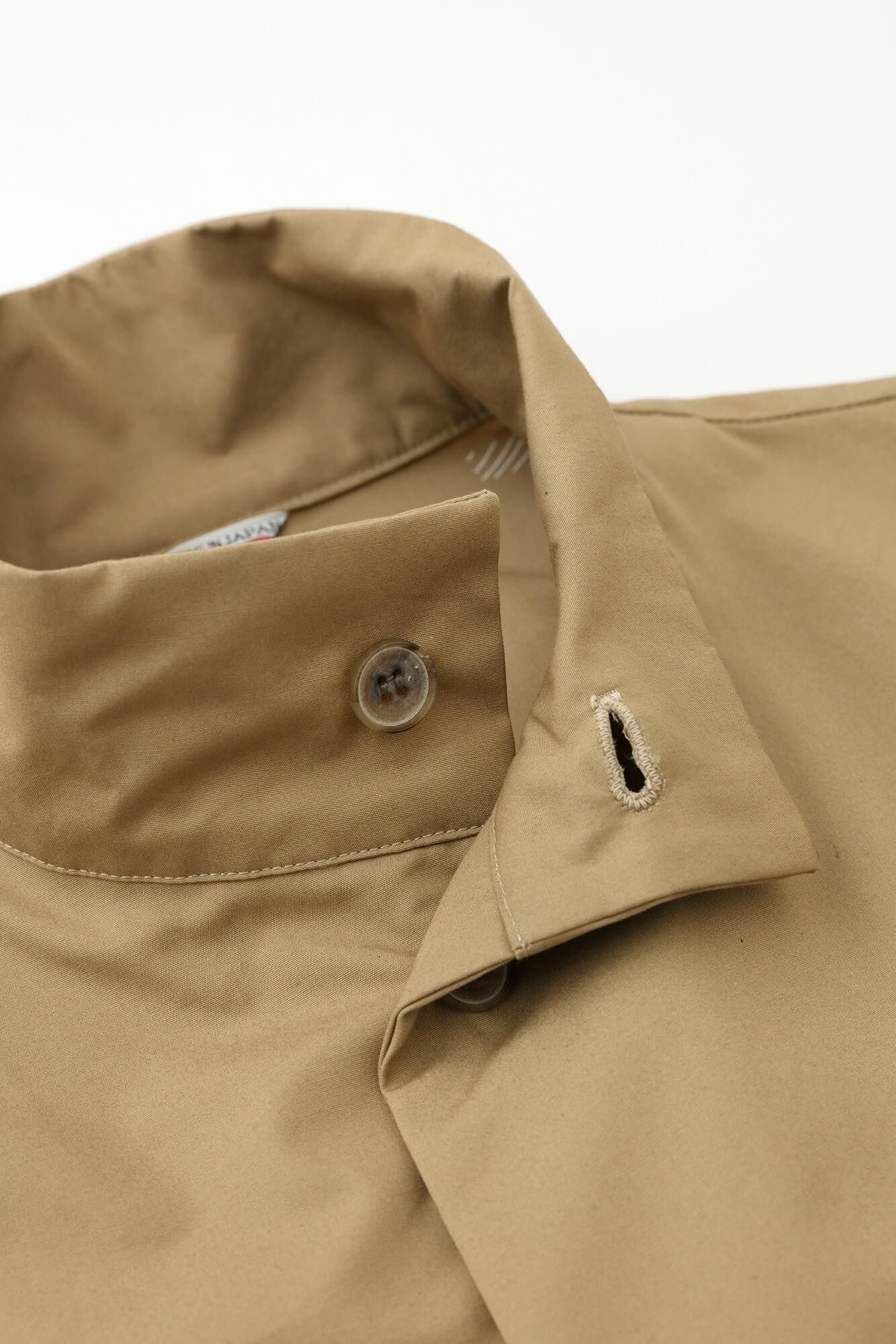 60雙線Ventile(R)立領短外套/榛果色×SO-SU-U十數 綾