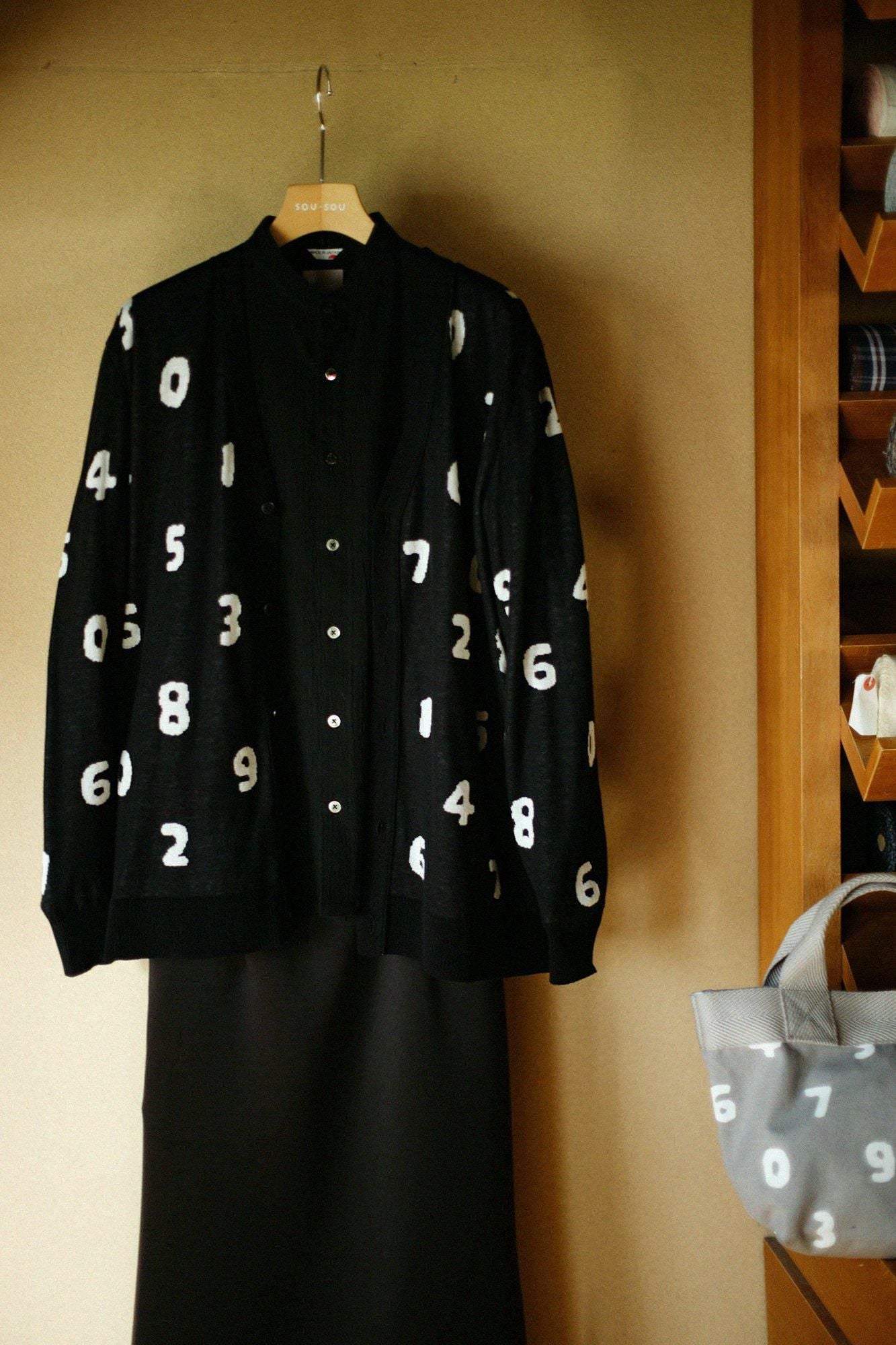 SUPIMA匹馬棉 緹花外套/SO-SU-U十數 黑色