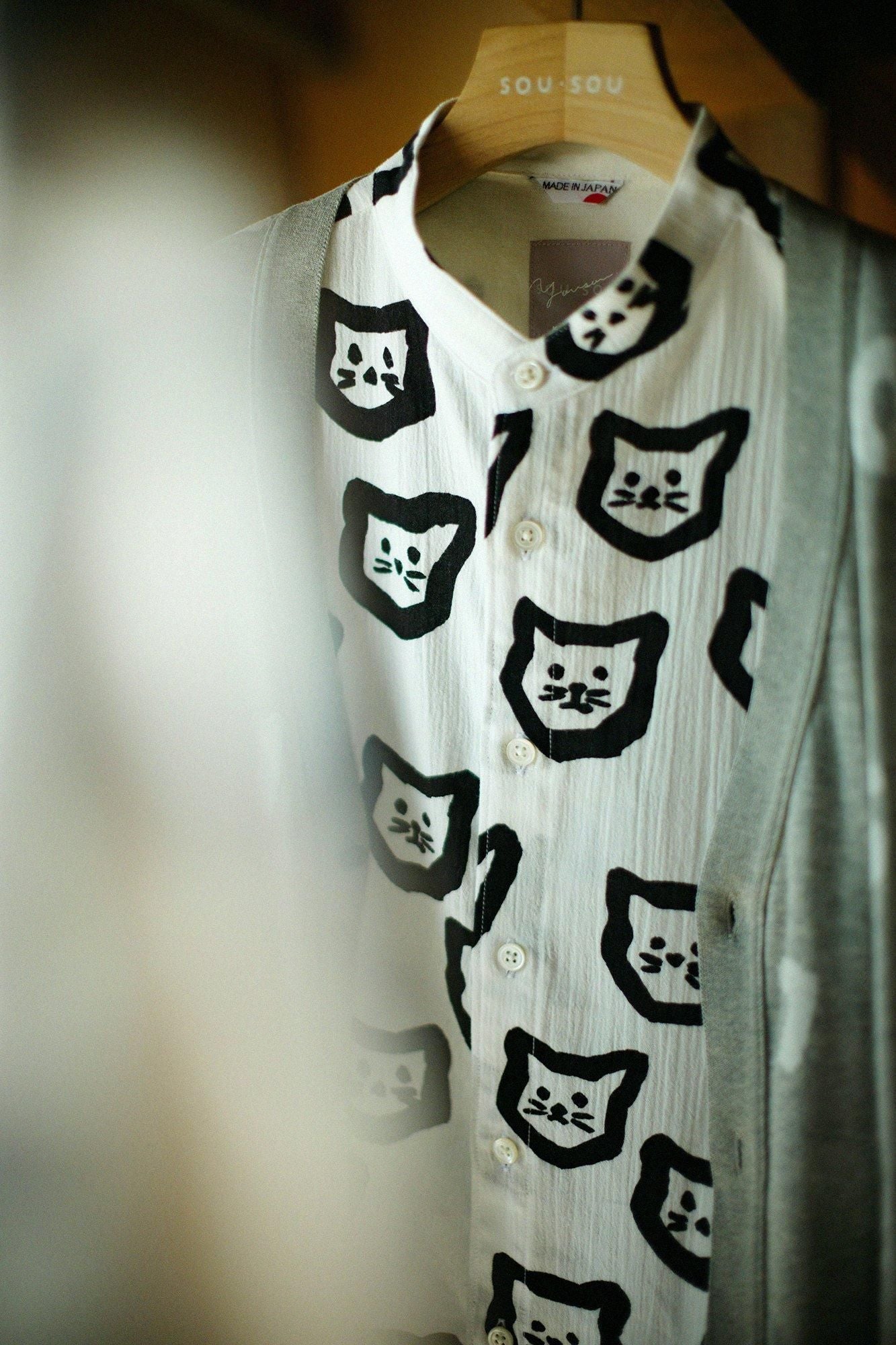 Takashima chiku 20/20支架领子衬衫SP/Koneko Bara