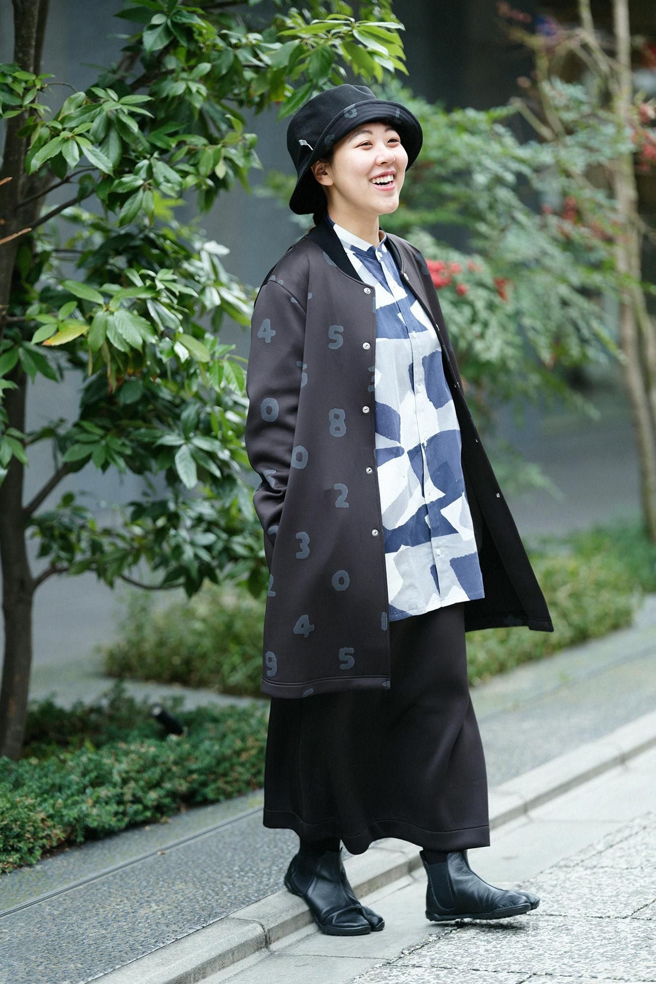 高島縮棉 20/20 立領長袖襯衫 sp/偶然